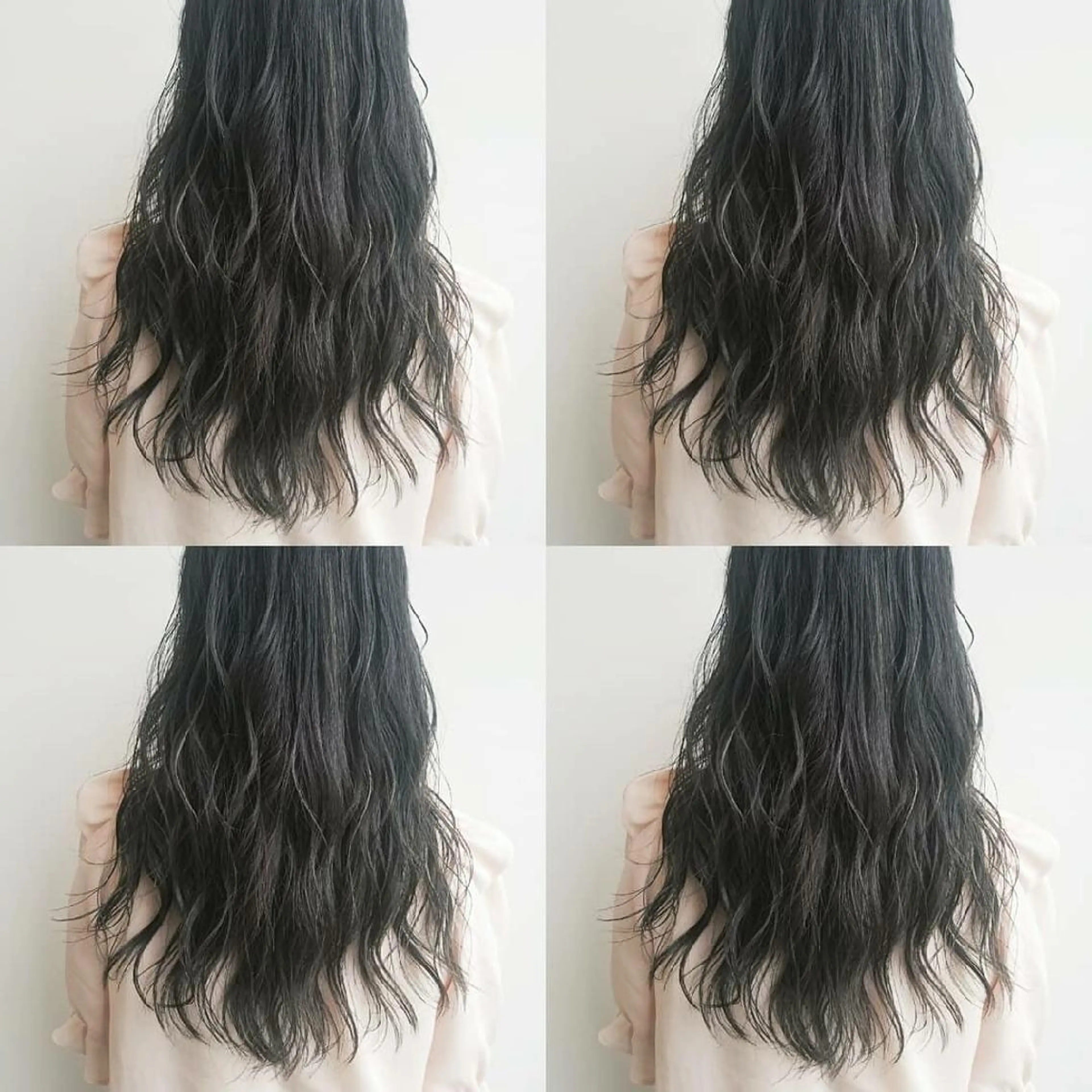 ミディアム カラー ダークグレー ハイライトカラー ハイライト iplus✴ まつげ、眉毛、耳つぼのマツエク・マツパデザイン