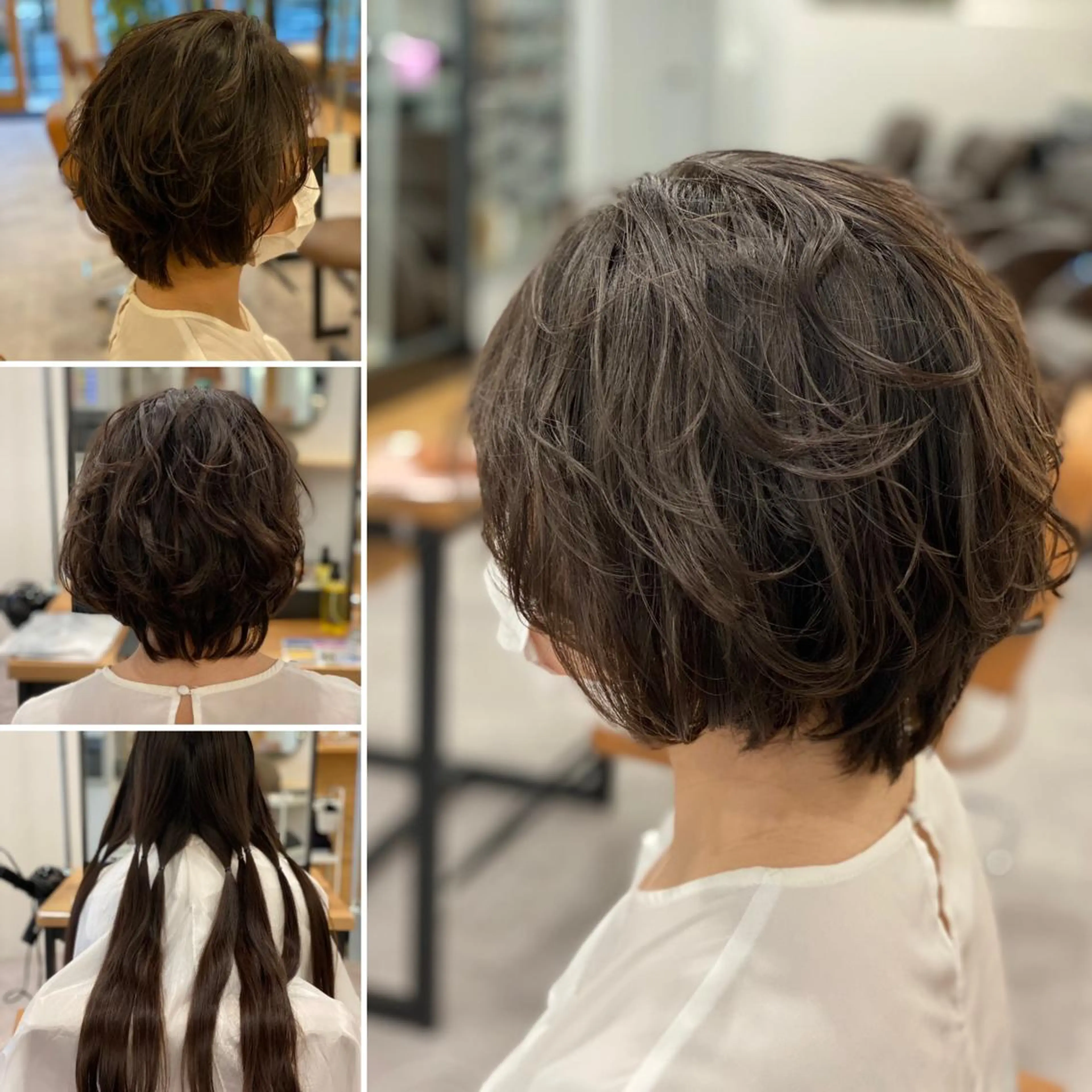 ショート ショートボブ ボブ ショートヘア カット 仲矢 あゆ美のヘアスタイル