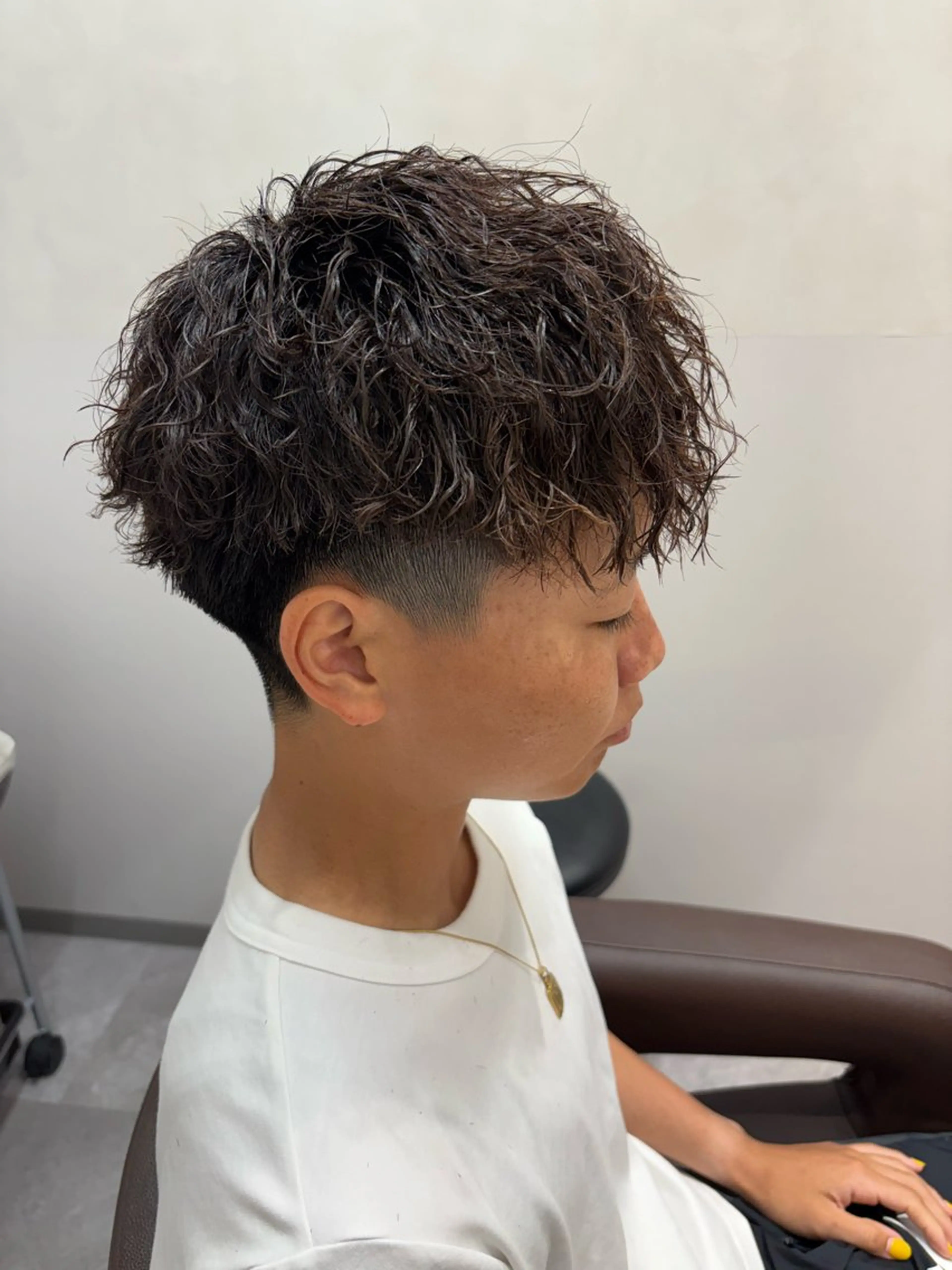 【メンズ新規限定】カット＋特殊パーマ（ツイスト、スパイラル、波巻き等）の写真