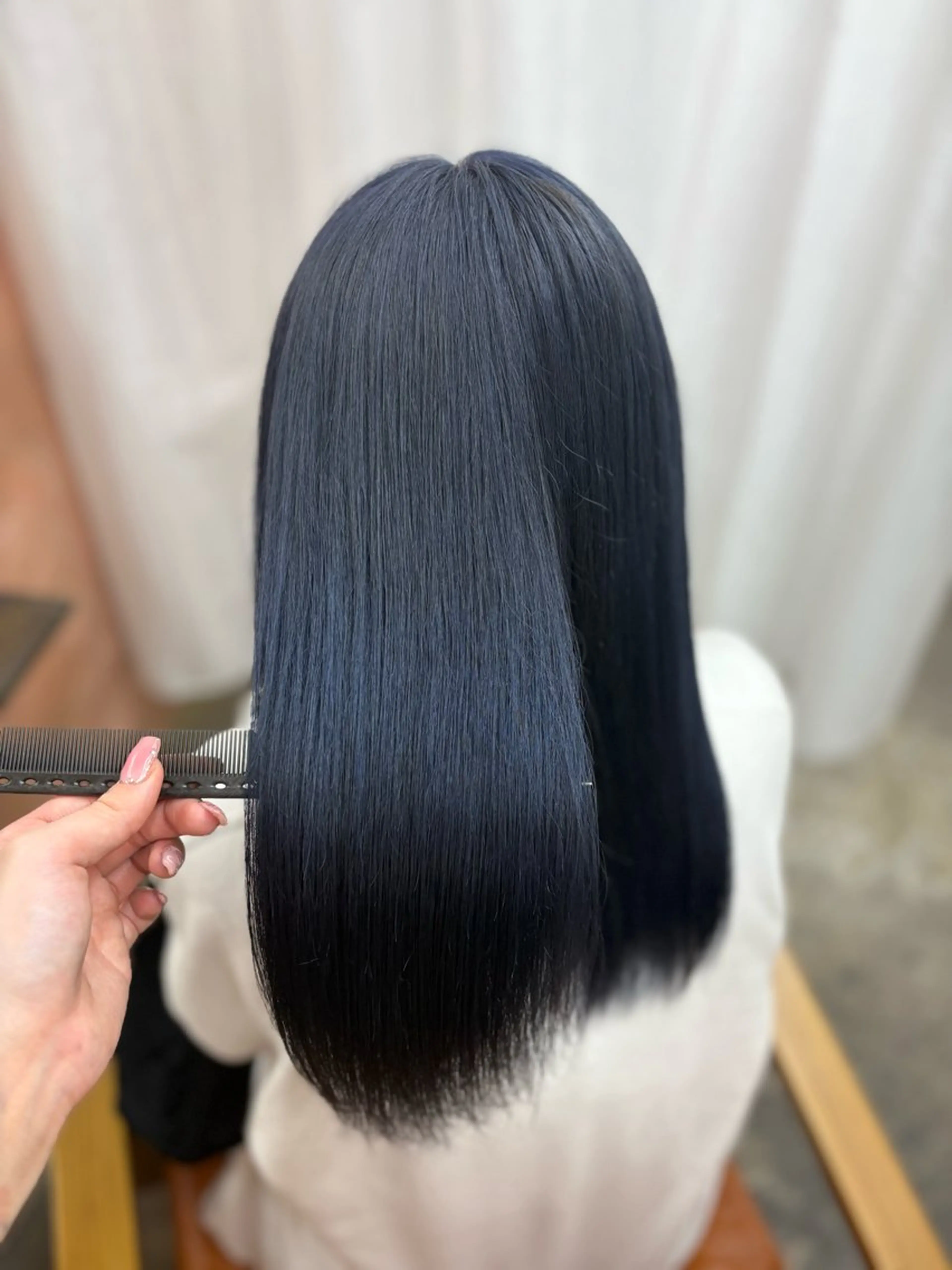 セミロング ヘアカラー トリートメント Retsu /UniQのヘアスタイル