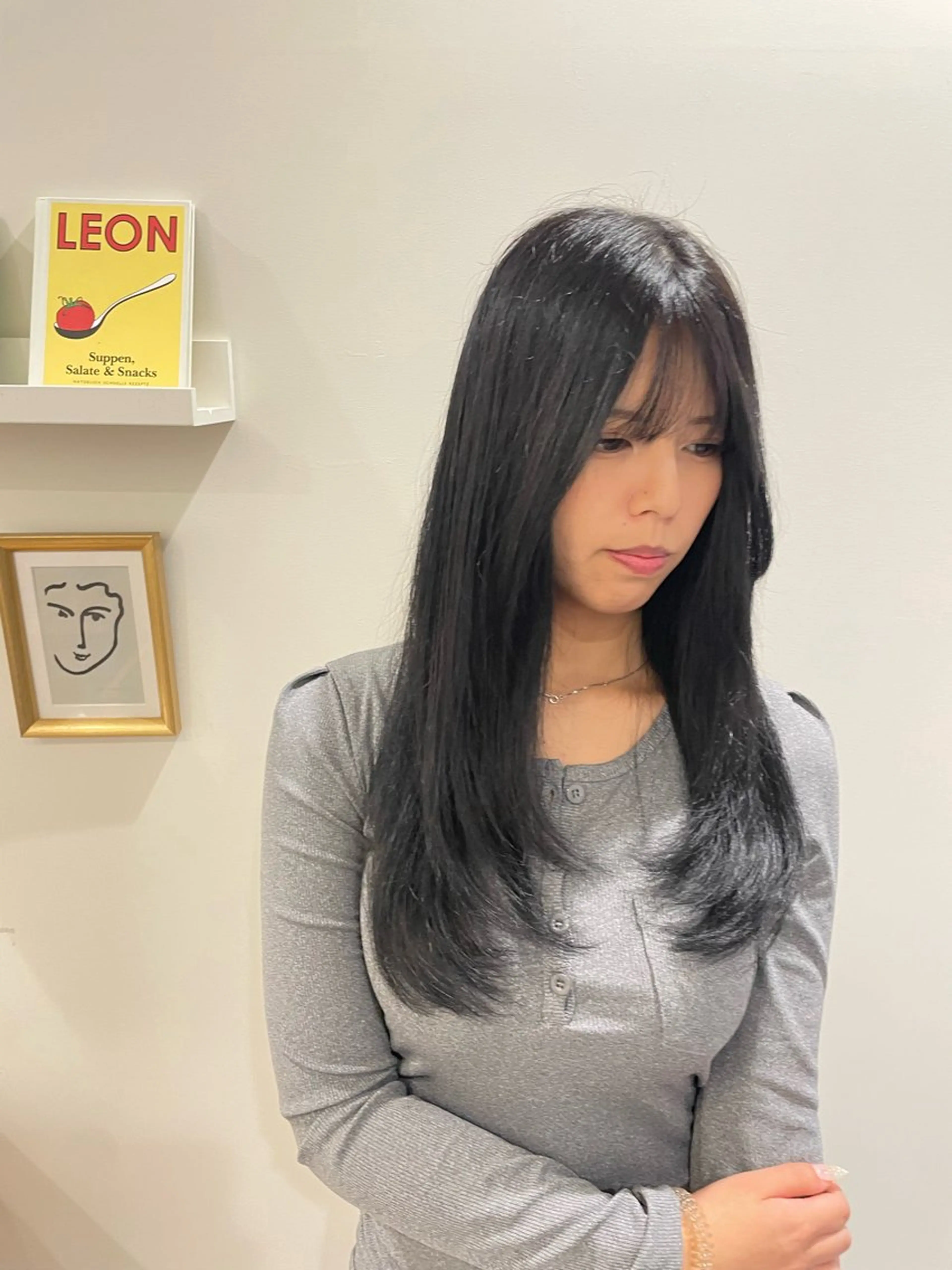 ロング ロングレイヤー レイヤーカット ロング CARE ．KOBE所属・京谷 日向のヘアスタイル