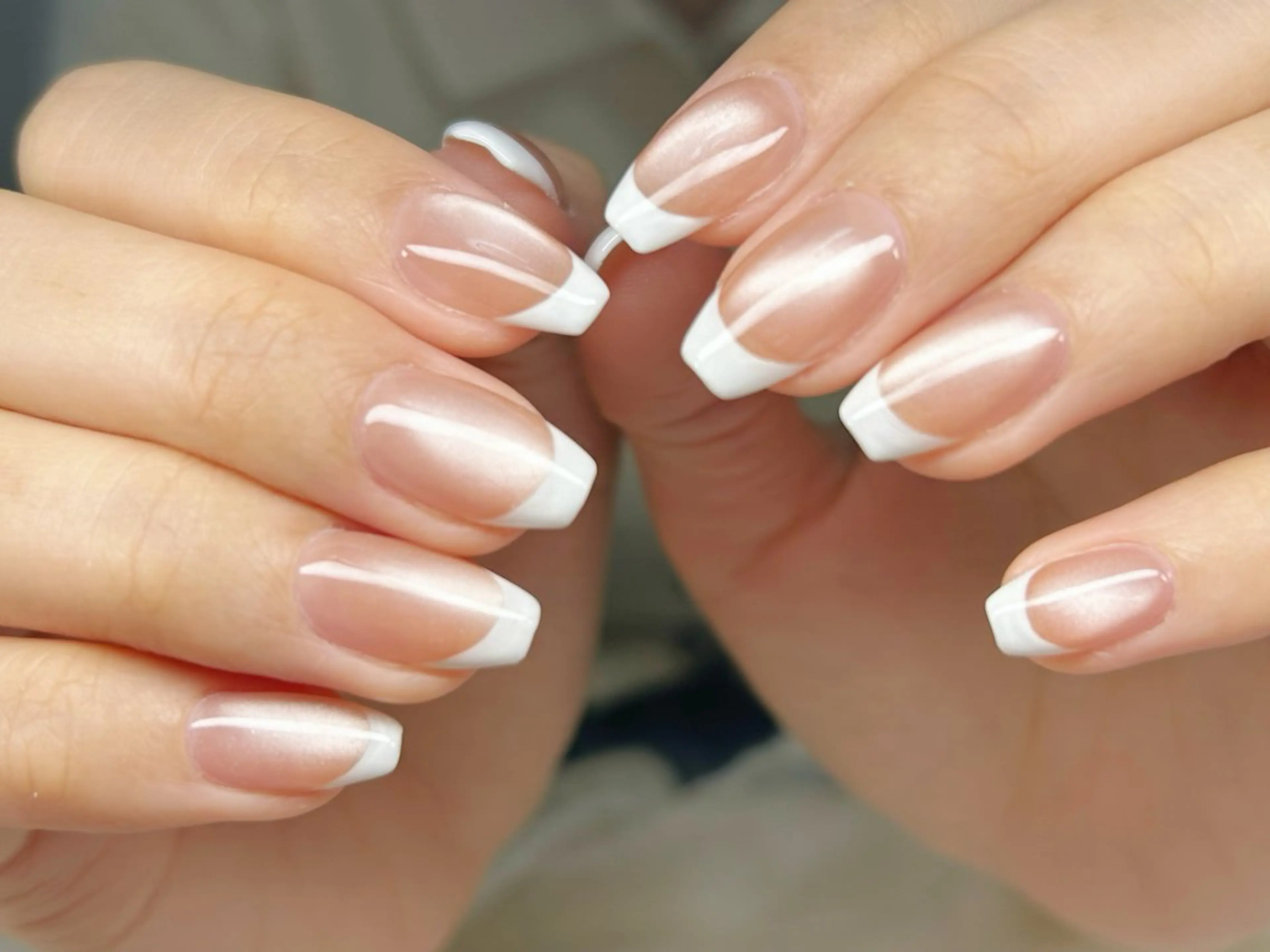 ネイル アートネイル チークネイル 成人式 入学式 長さ出し ハンドネイル Lino Nailのネイルデザイン