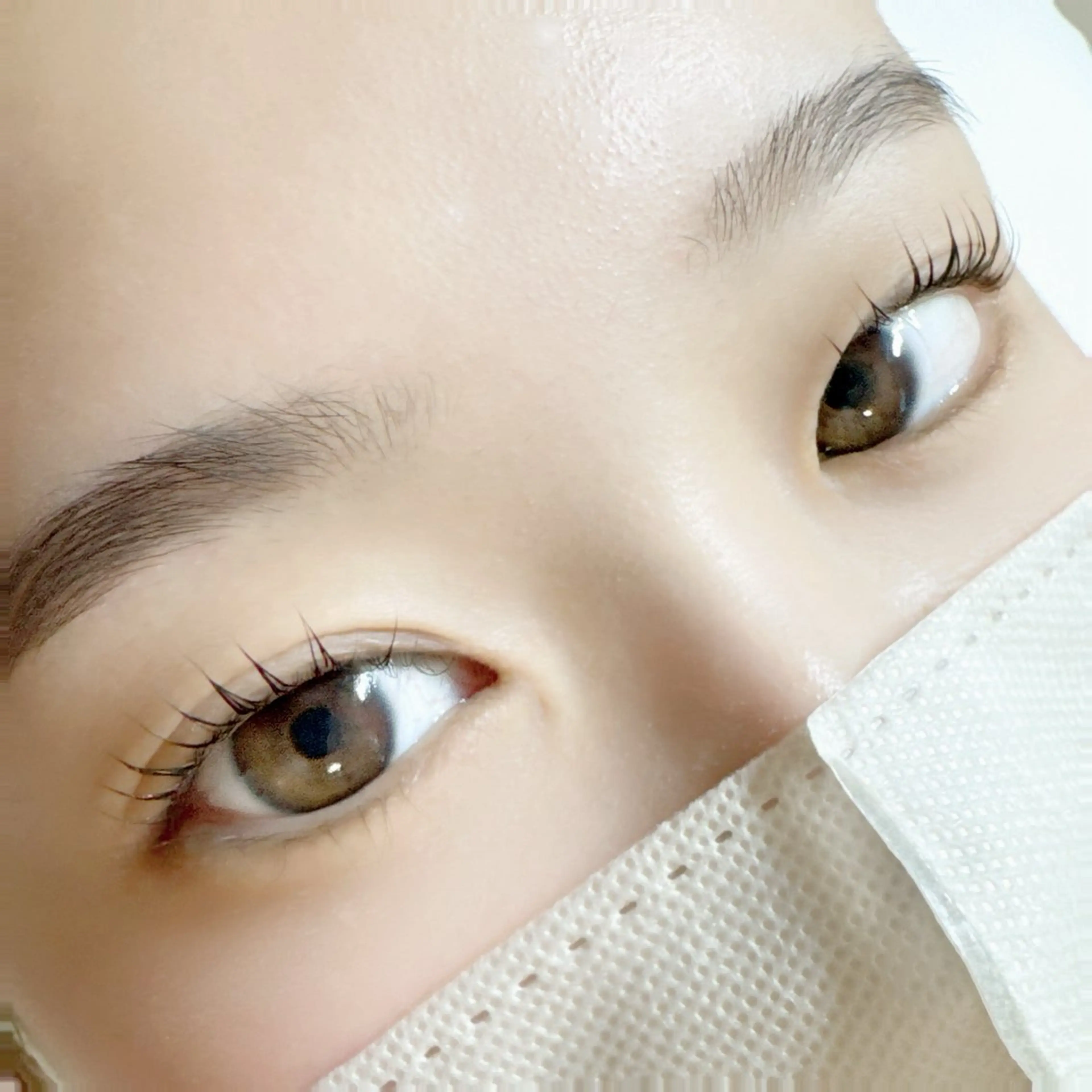 【まつ毛パーマ】ケラチントリートメント付きでケア✨トリートメント効果のあるコーティングお仕上げ！の写真