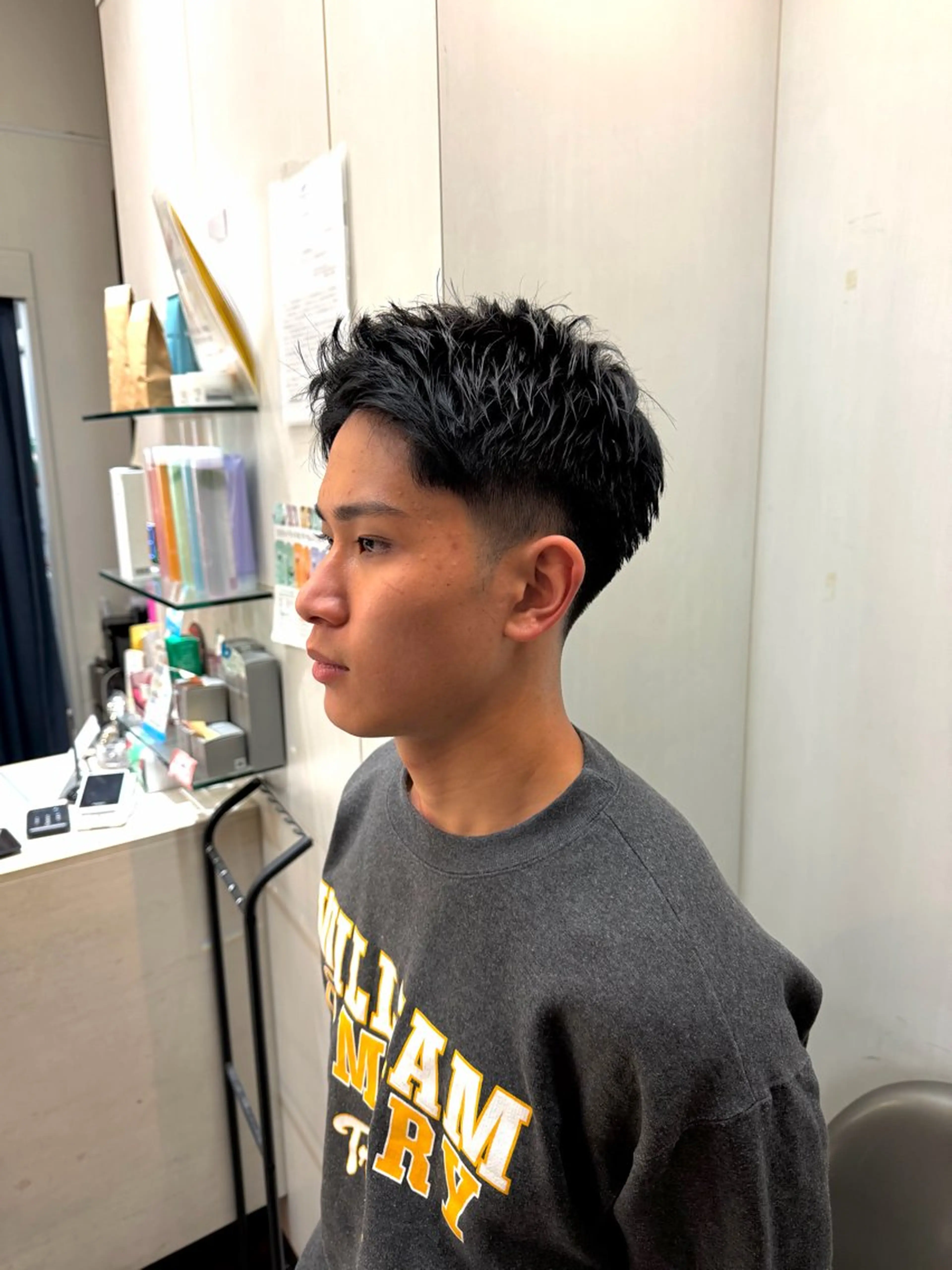 メンズカット＋トリートメントの写真