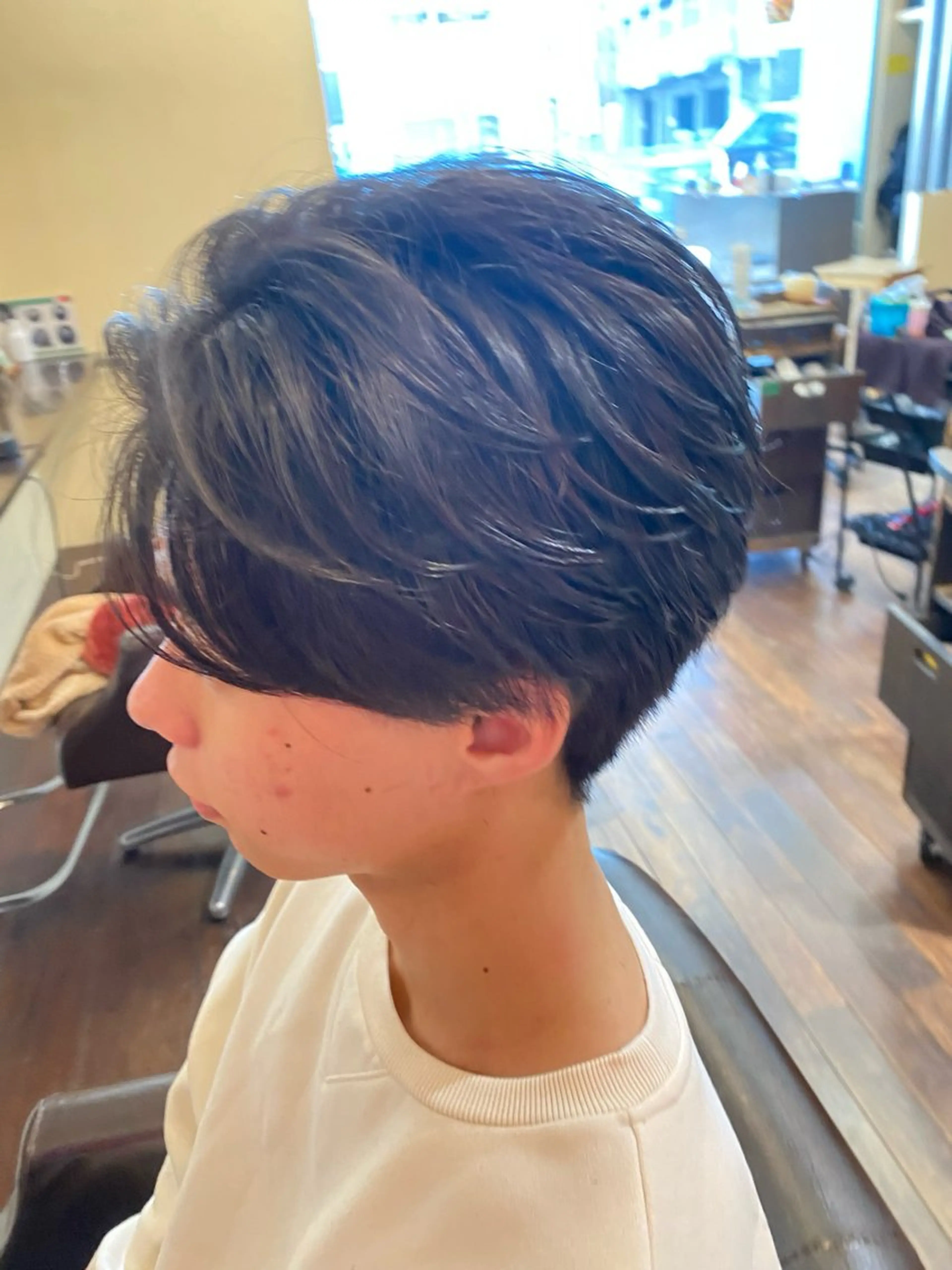 メンズカットの写真