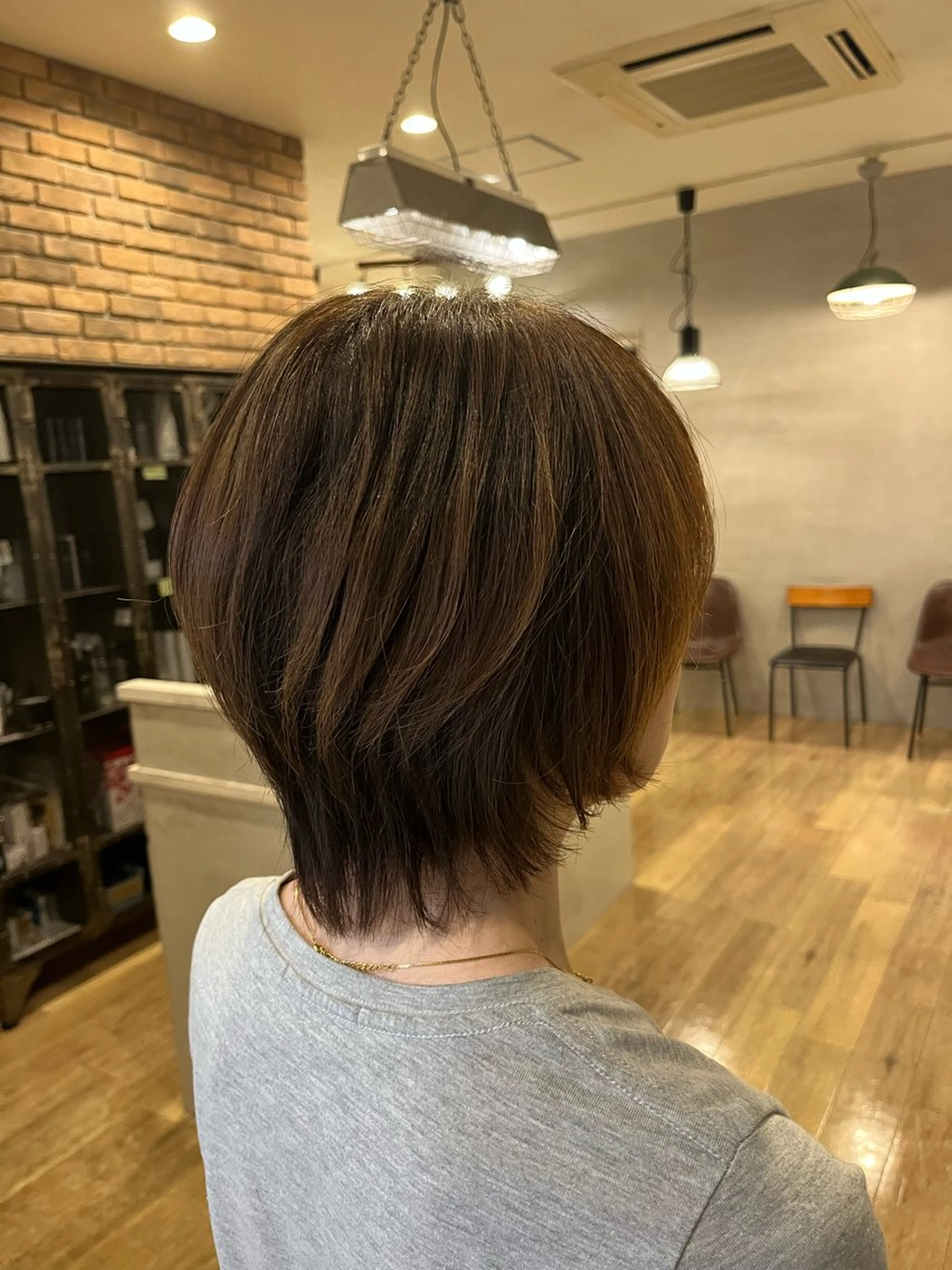 ショート 宮川 結妃のヘアスタイル