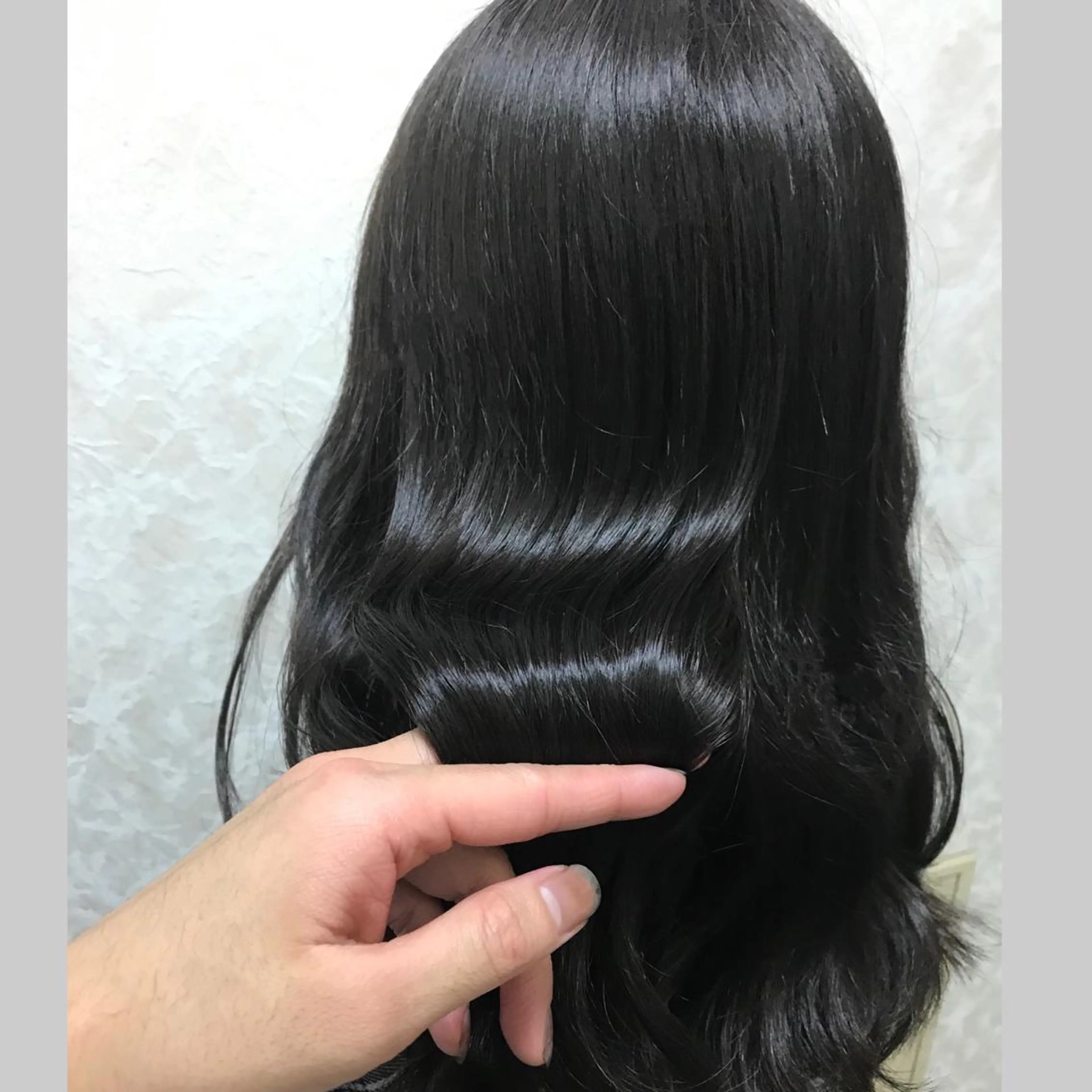 セミロング カラー 透明感カラー トリートメント カット ヘアカラー トリートメント ブリーチ/髪質改善/ レイヤー/YUTO‎のヘアスタイル