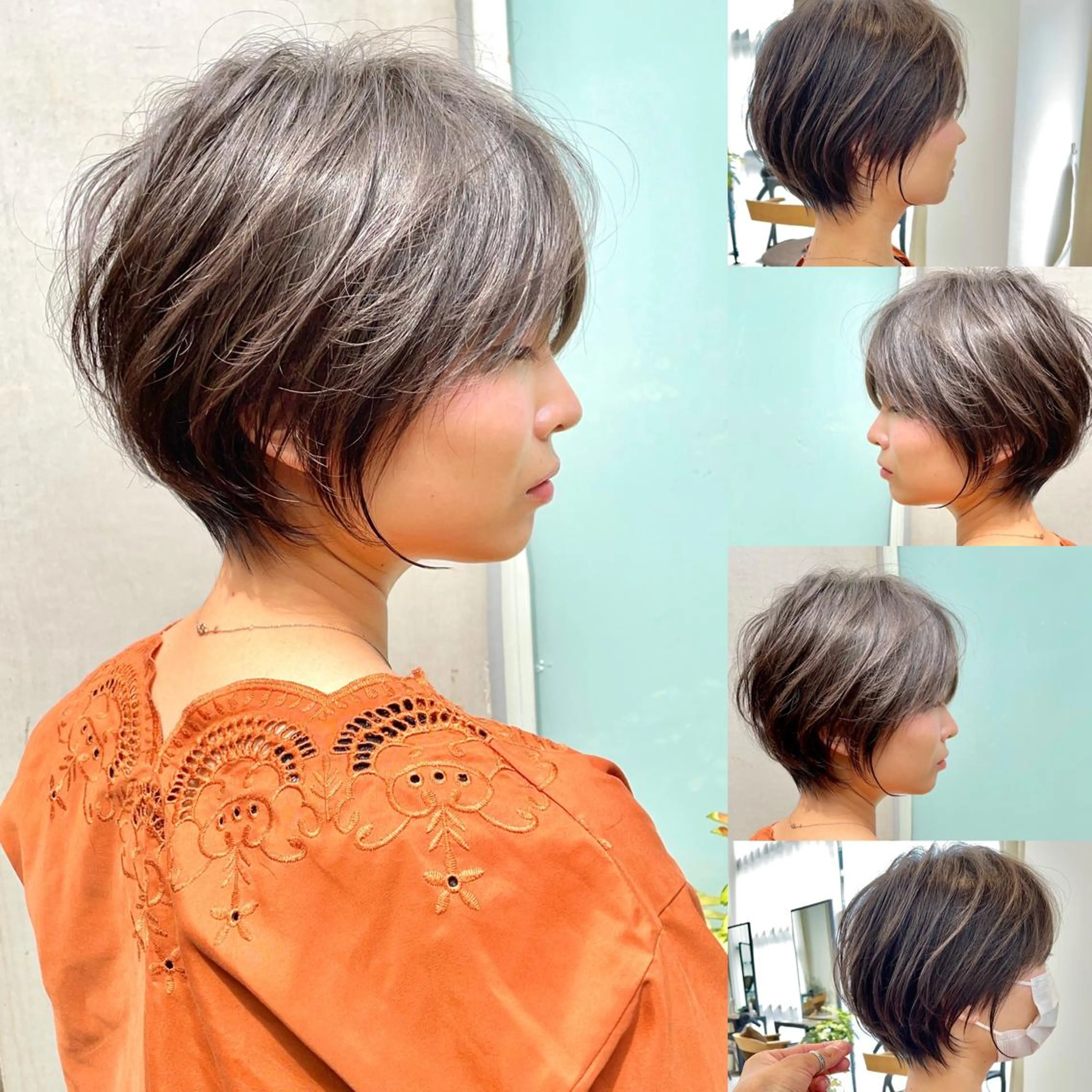 ショート カラー 坂本 広大のヘアスタイル