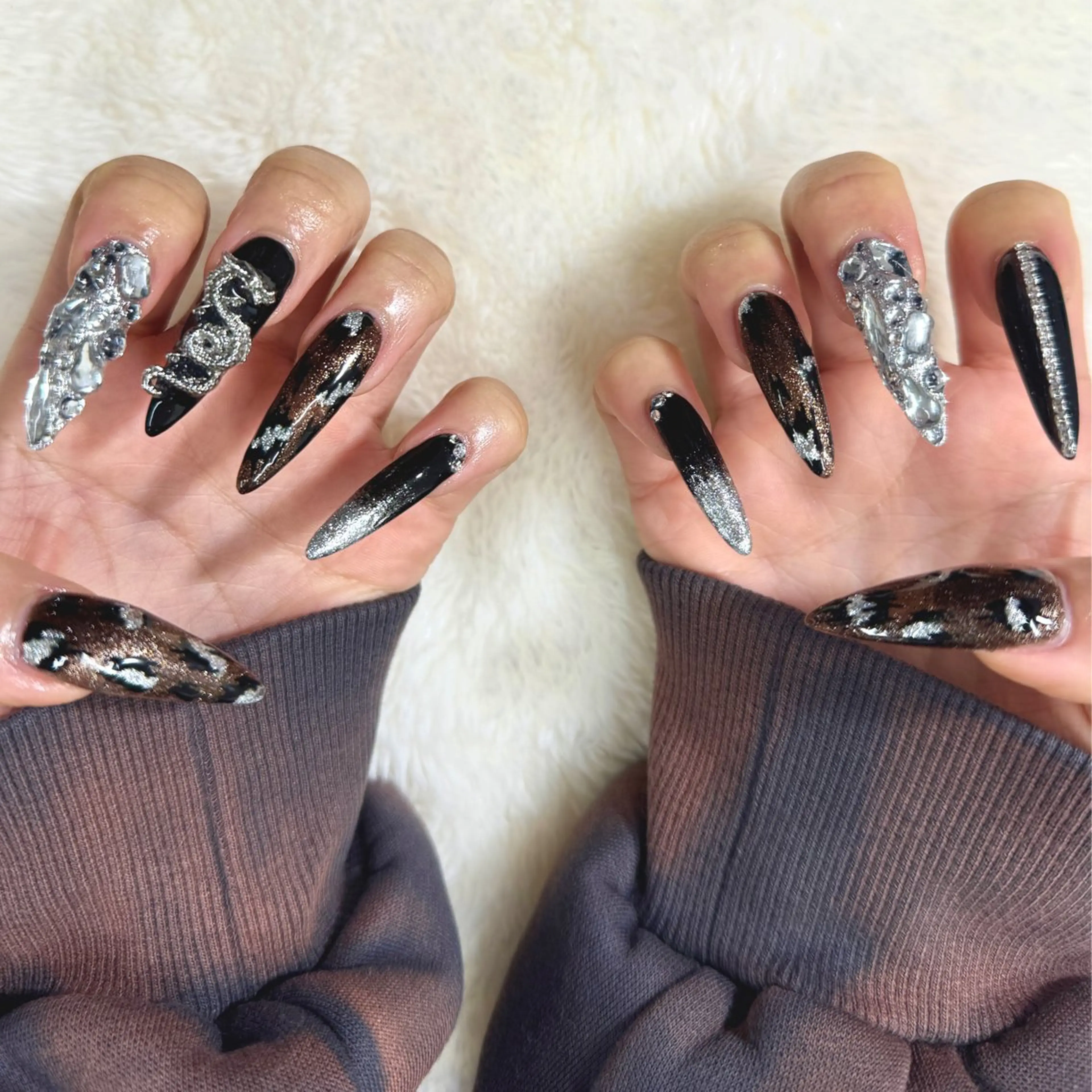 ネイル 成人式 private nail salon ODD所属・Private Salon ODDのネイルデザイン