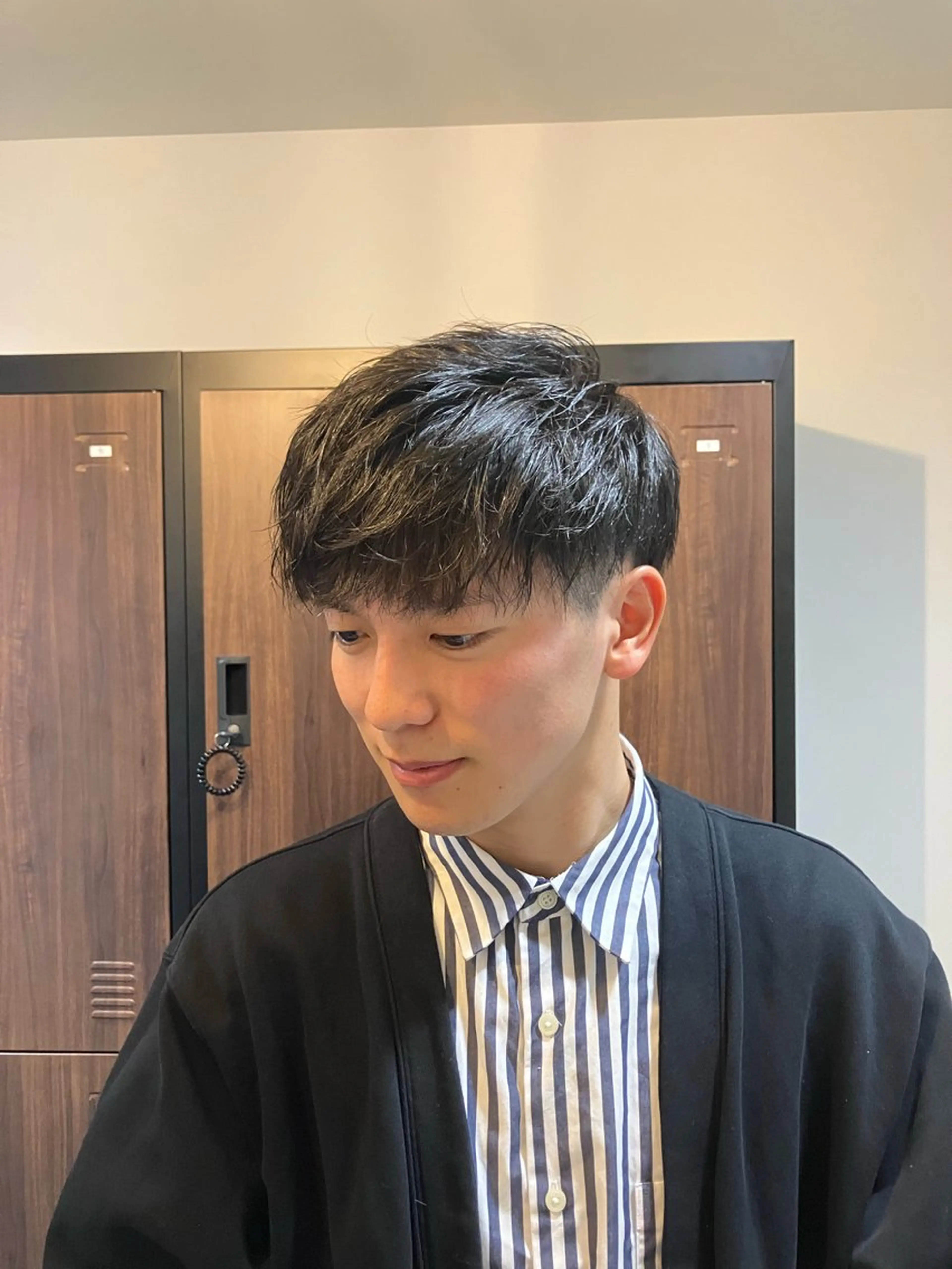 ショート メンズ カット メンズパーマ/心斎橋 /四ツ橋駅/しょうまのヘアスタイル