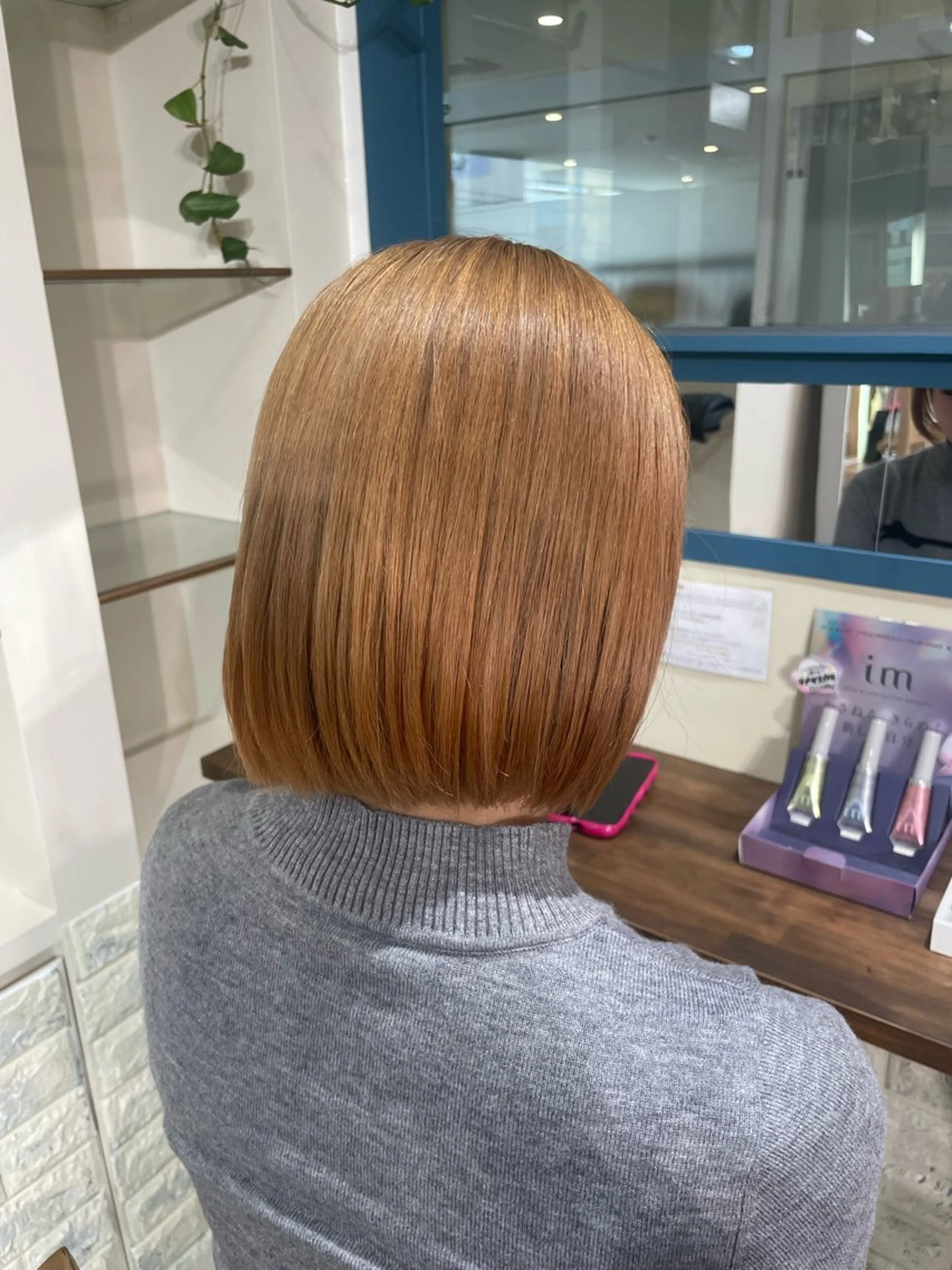 カラー luck みうのヘアスタイル