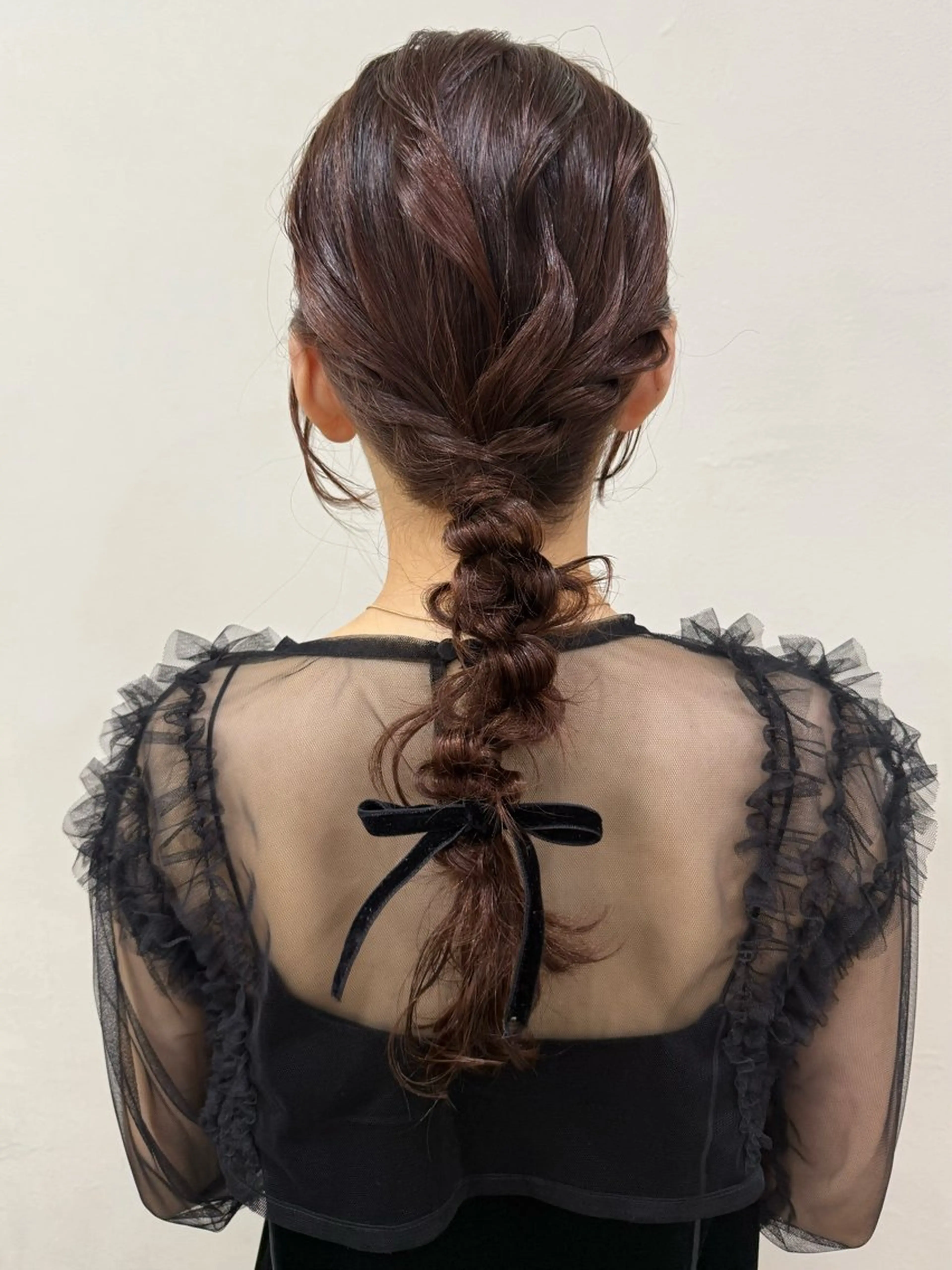 ヘアアレンジ ヘアセット 韓国風パーマ/ヘア セット/店長みづきのヘアスタイル