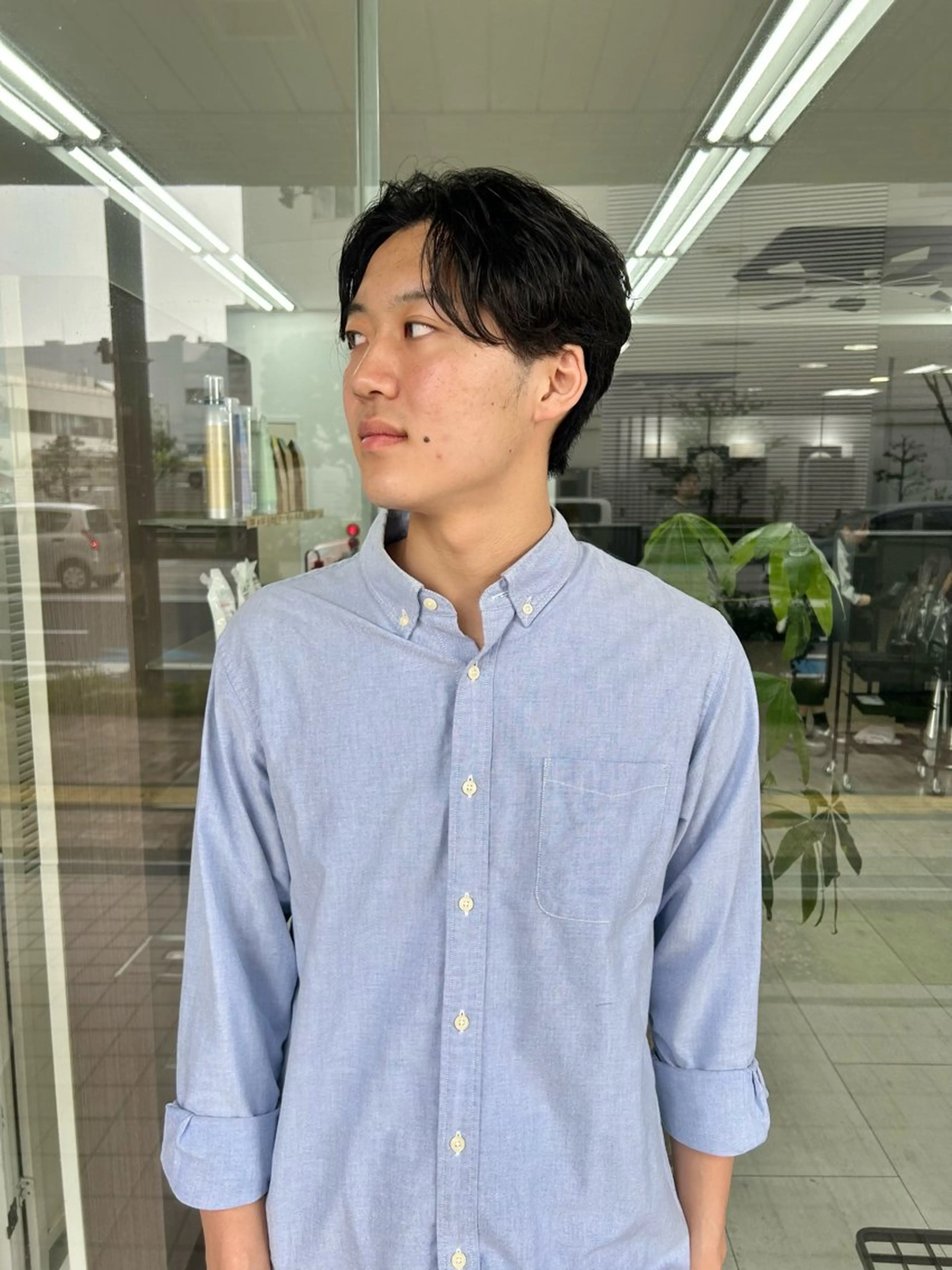 ショート パーマ メンズ フェザーパーマ メンズパーマ メンズパーマの達人 / タカシマダイスケのヘアスタイル