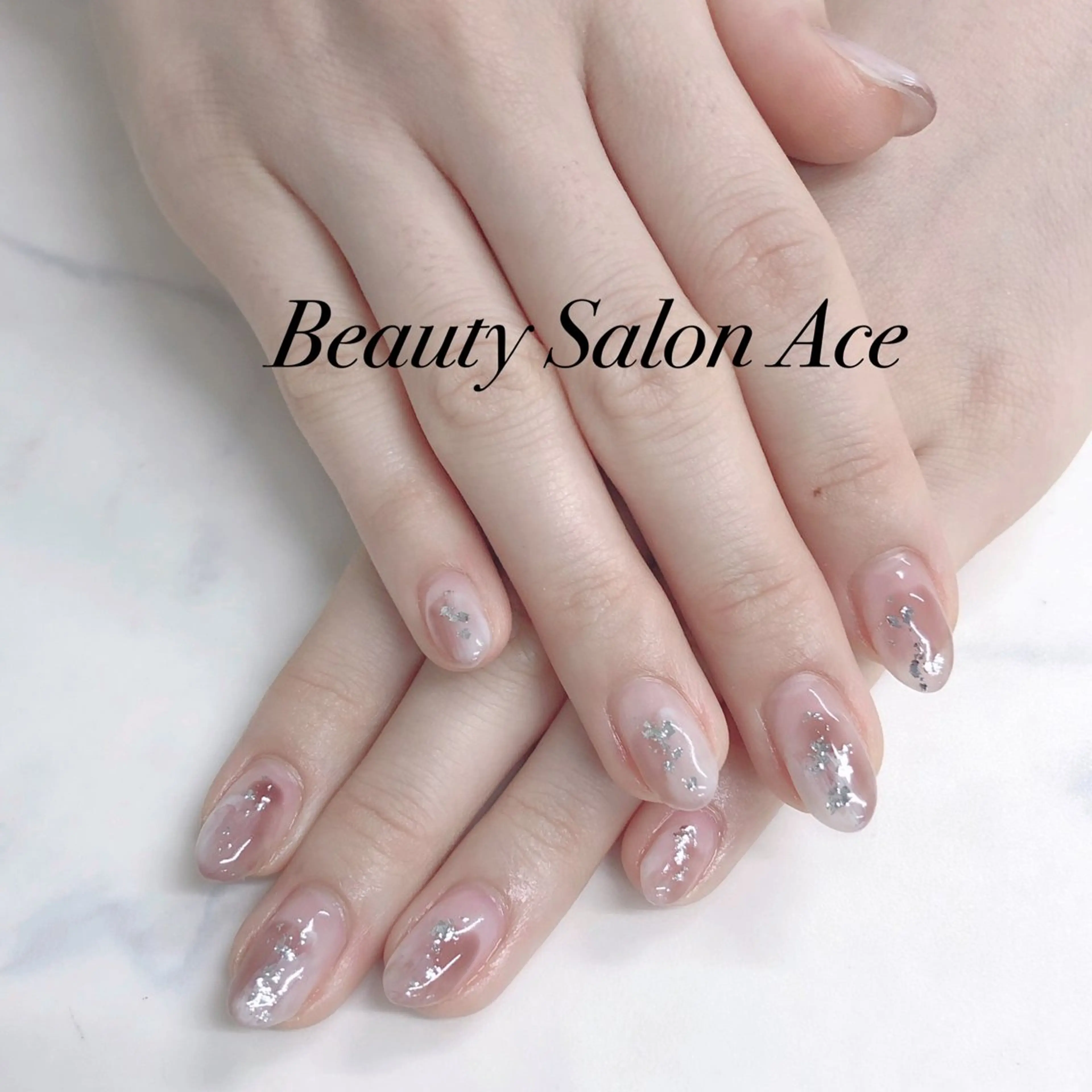 ネイル メンズネイル ニュアンスネイル 夏ネイル ハンドネイル Beauty Salon Ace(ネイルサロン エース)所属・池袋フィルイン Ace♡長さだしのネイルデザイン