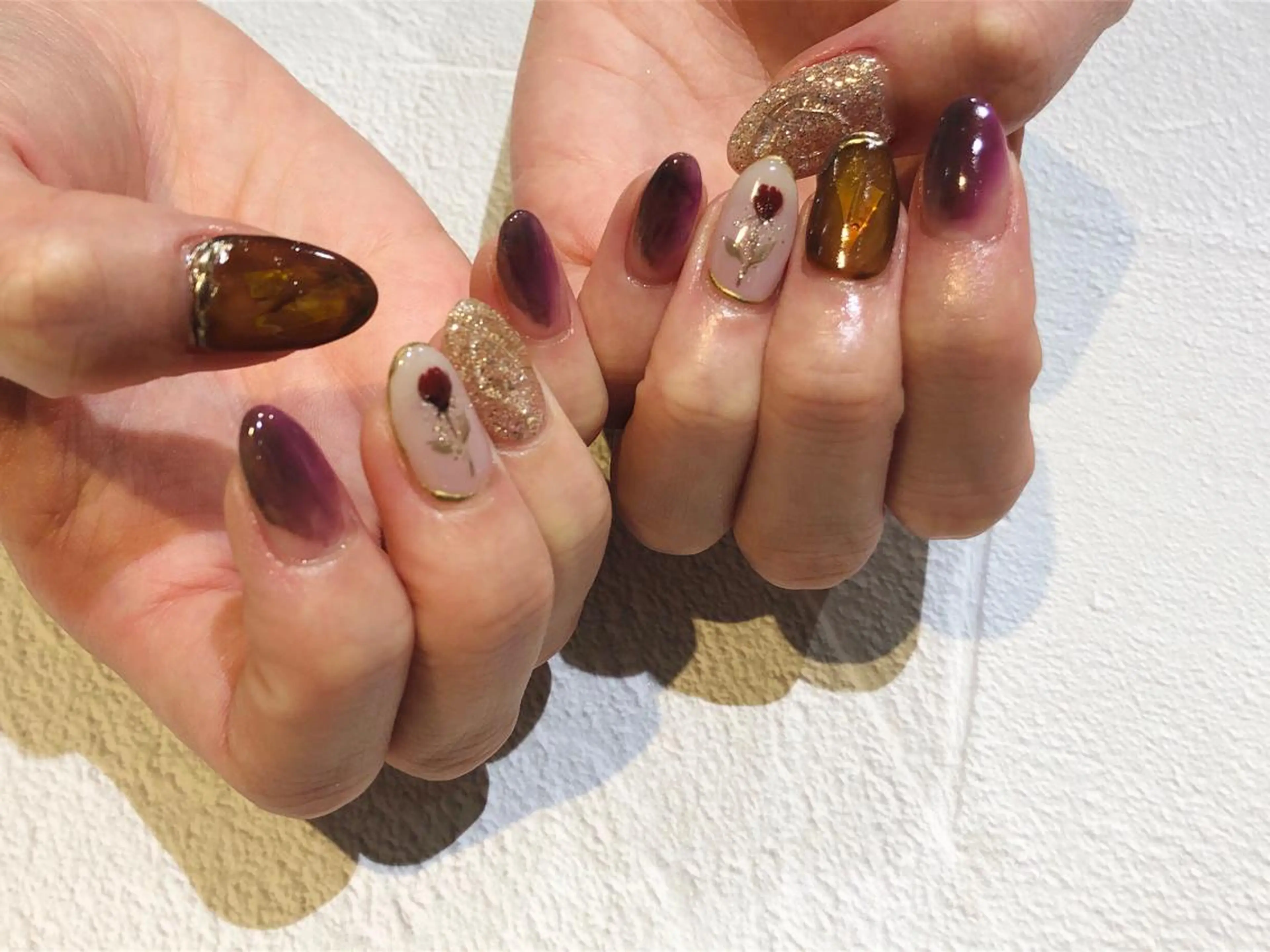 ネイル 舞田 苑香のネイルデザイン