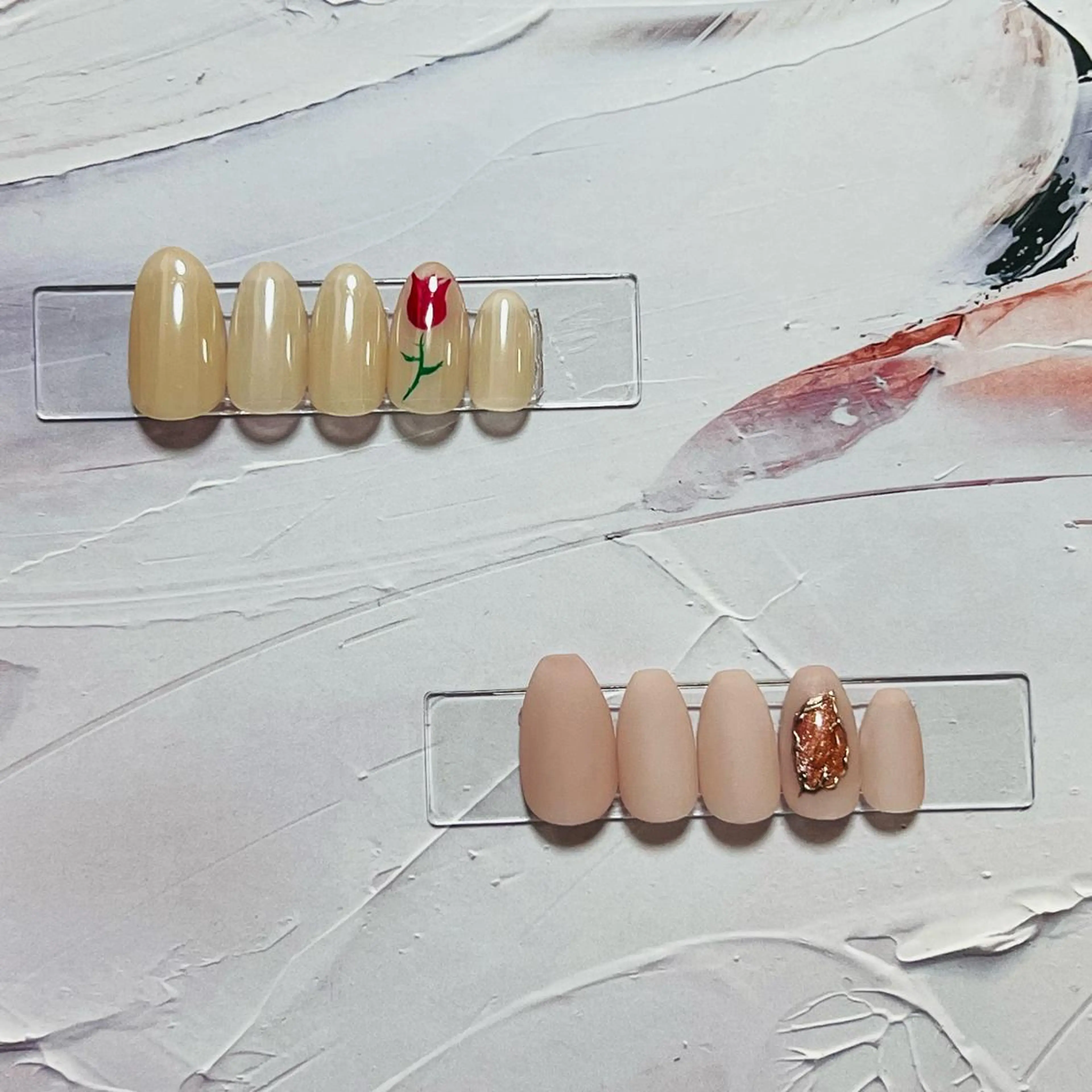 ネイル アートネイル マグネットネイル マットネイル ワンカラーネイル ピンク Nail Sant Esperanza by SALON DE やす所属・Sant Esperanzaのネイルデザイン