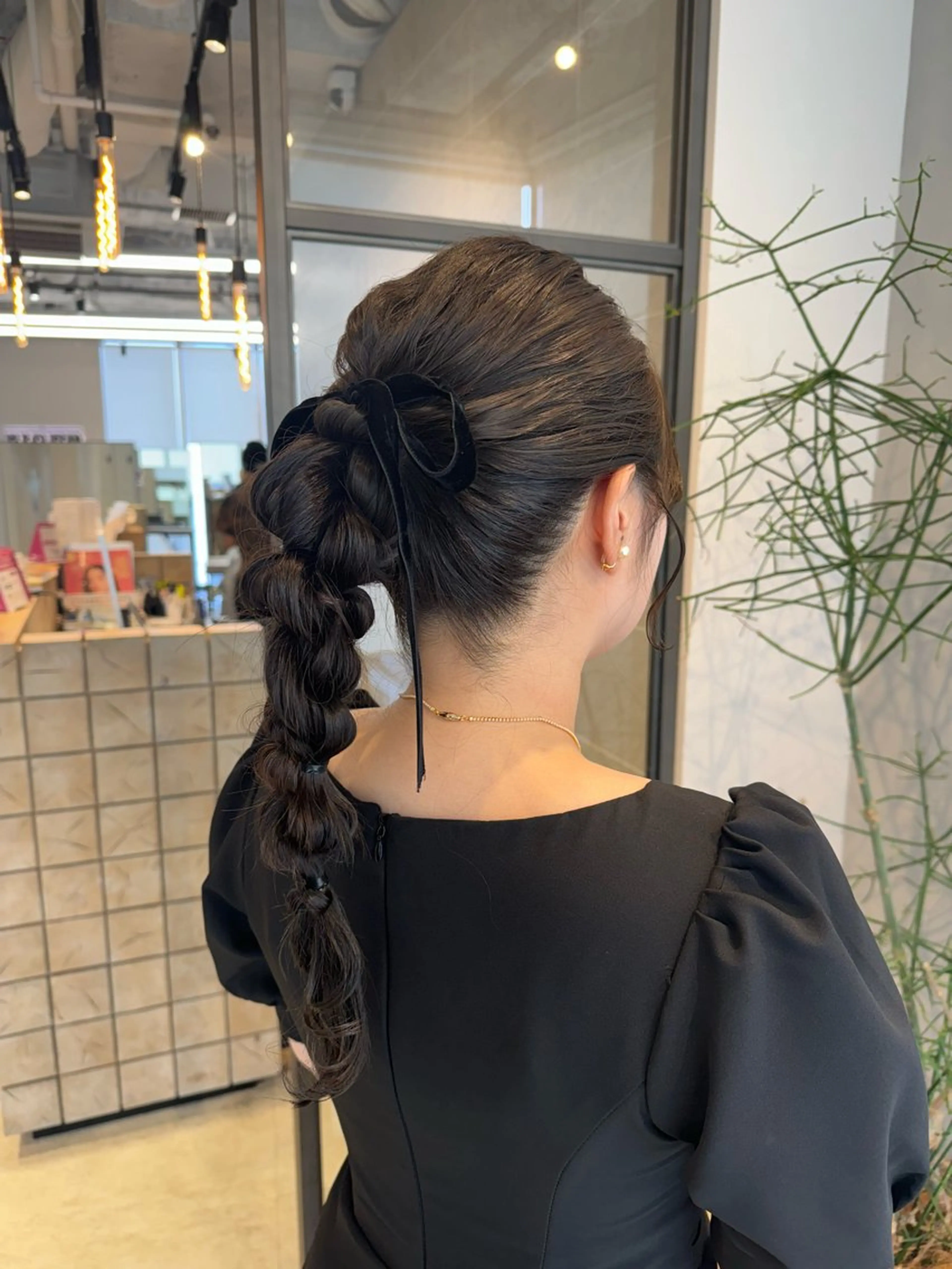 ヘアアレンジ 透明感カラー✨艶髪 制作🌱山根あゆみのヘアスタイル