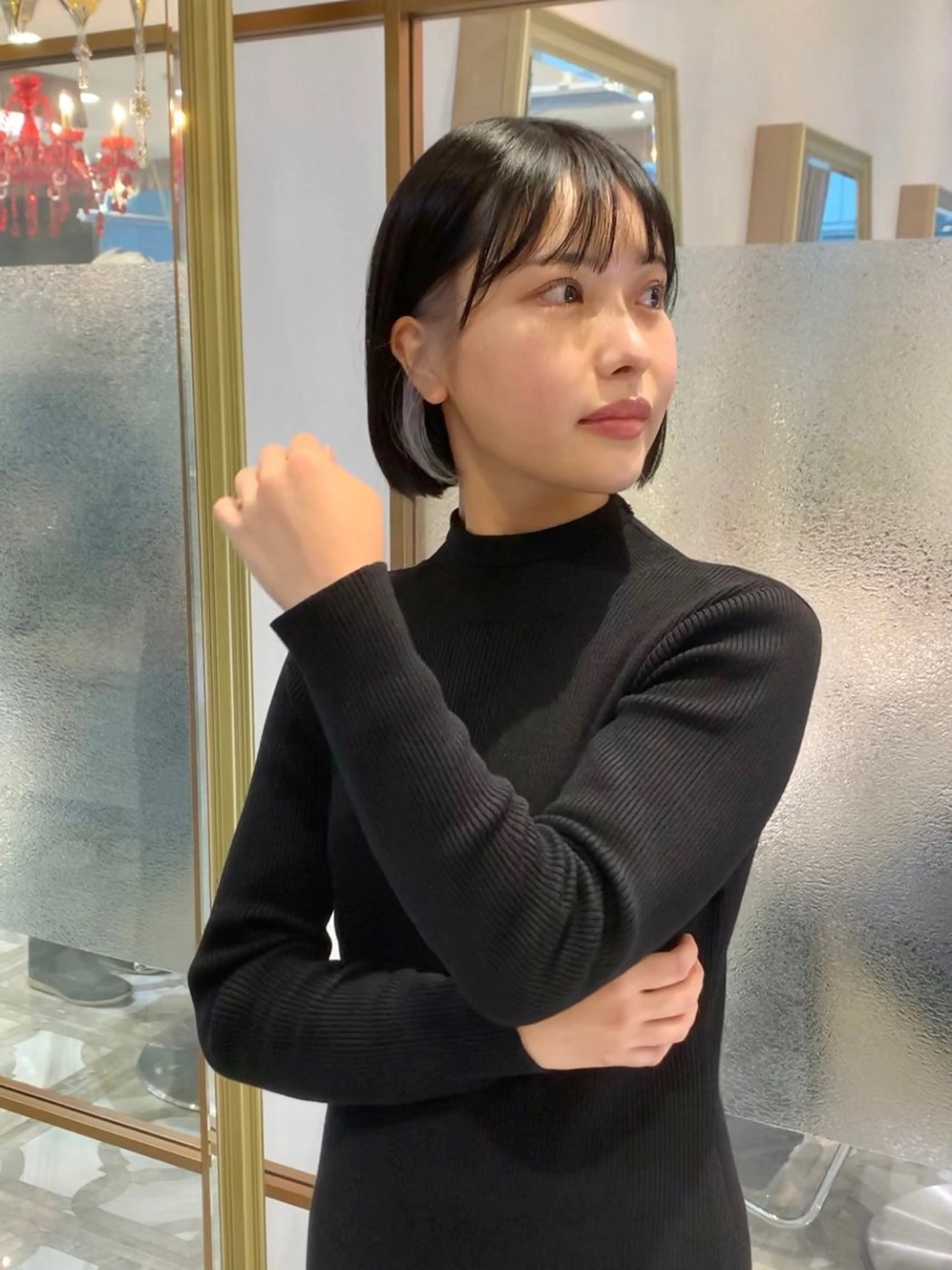 ショート カット ヘアカラー トリートメント 《褒められる》 透明感カラー/小嶋のヘアスタイル