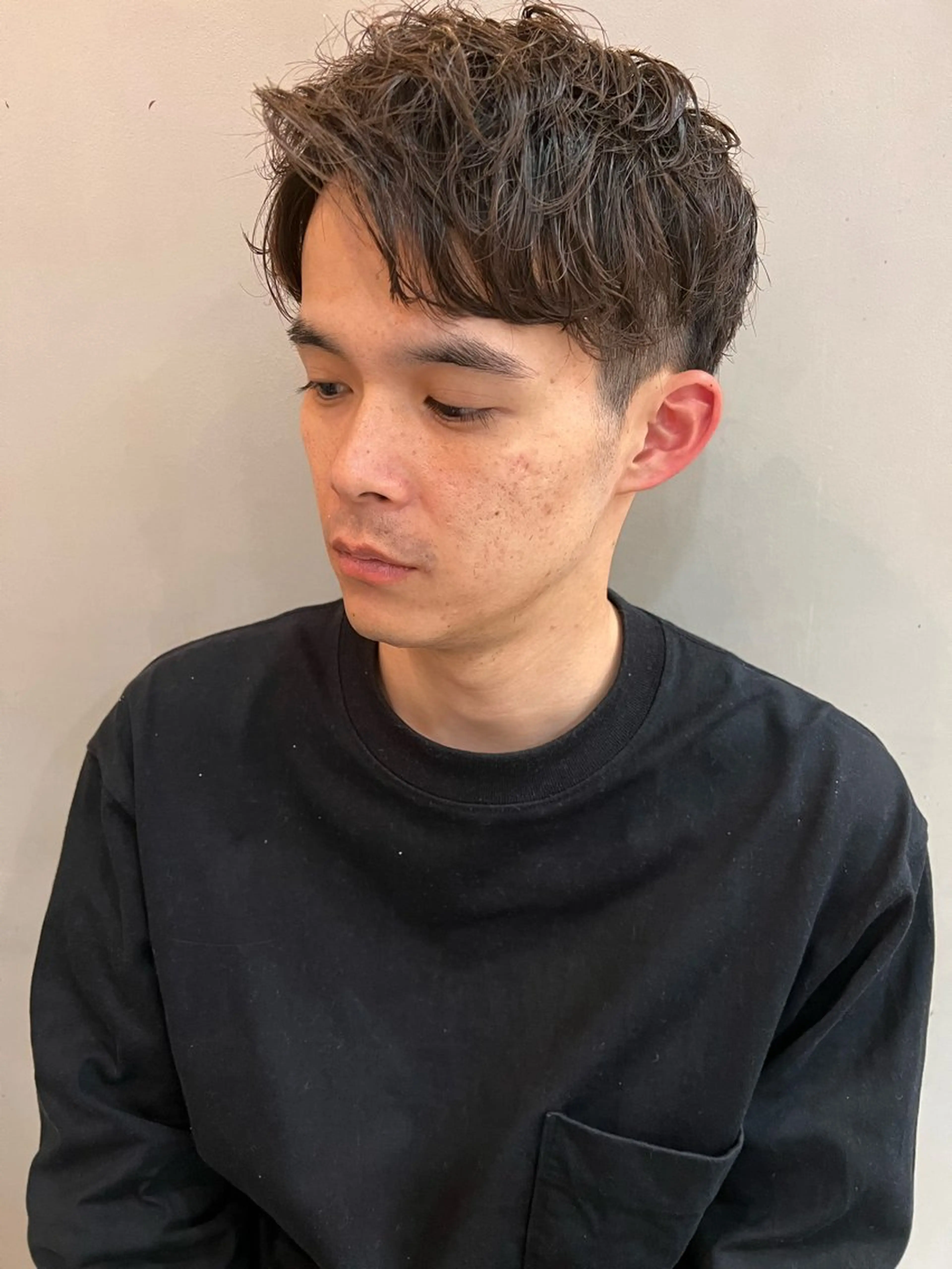 メンズ カット little  porto所属・透明感・艶感 小坂隼斗のヘアスタイル