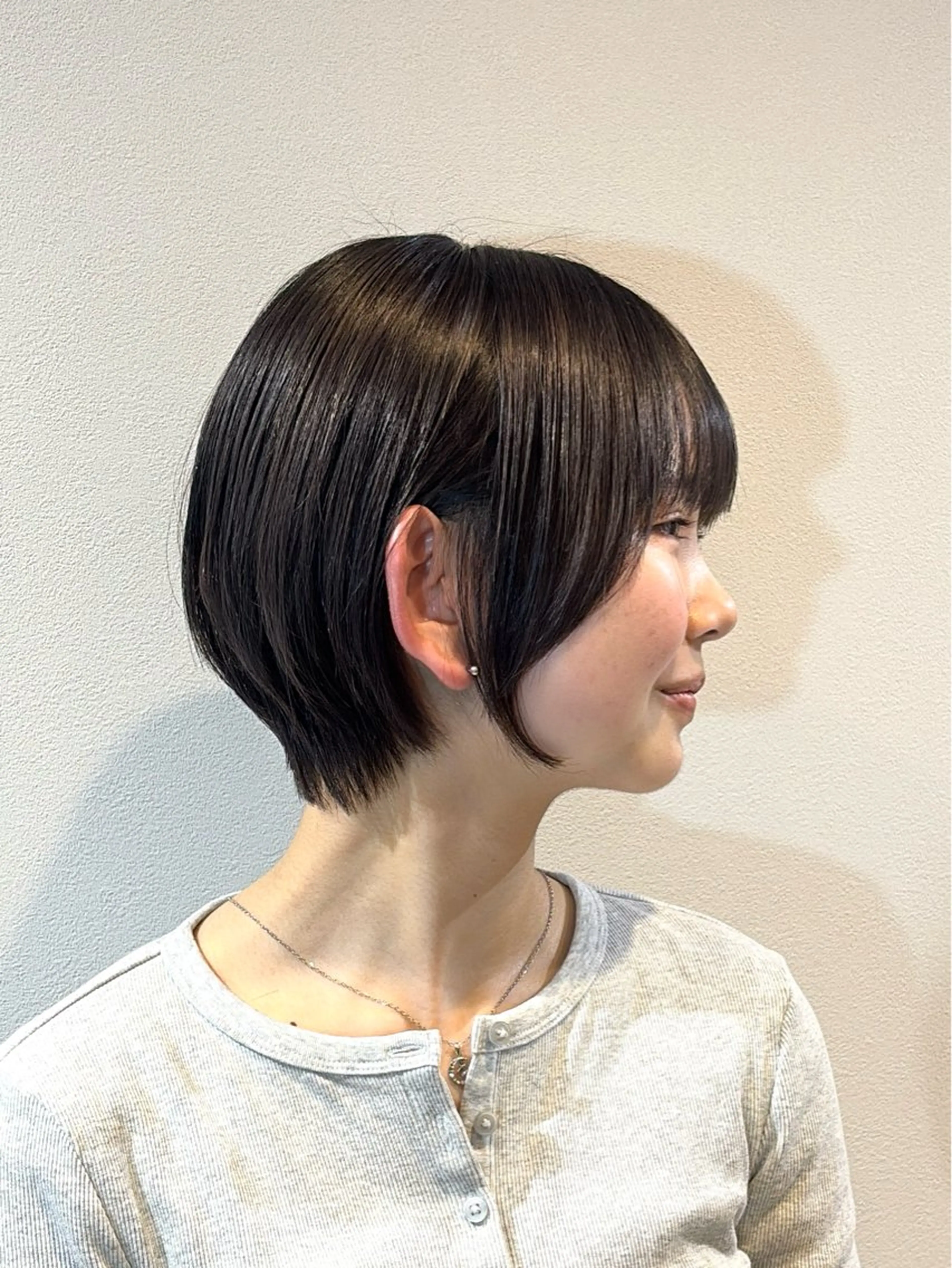 ショート ショートヘア カット トリートメント ショート/レイヤー/ ボブ/安本和史のヘアスタイル