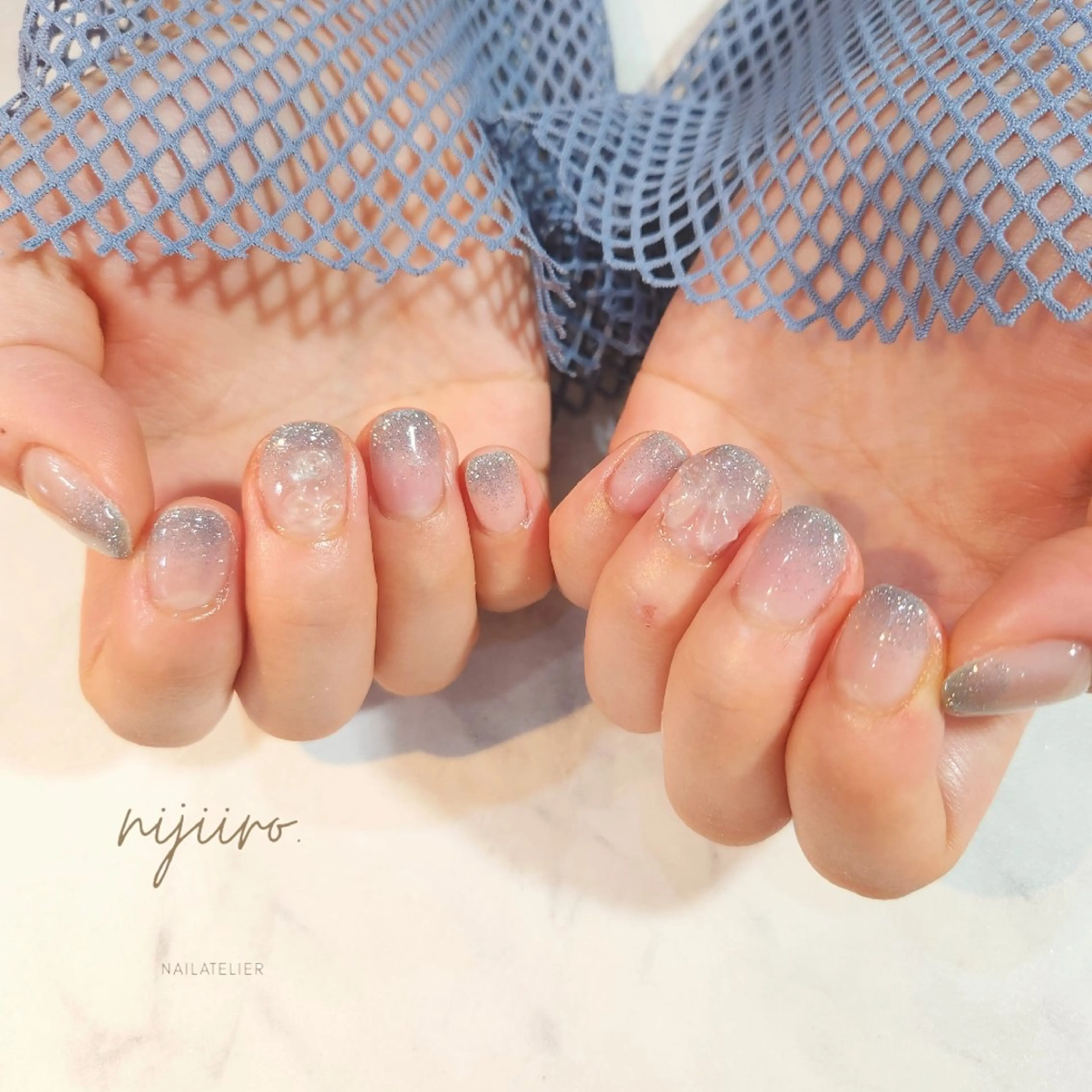ネイル ハンドネイル nailatelier nijiiro.所属・nijiiro🌈 サトウのネイルデザイン