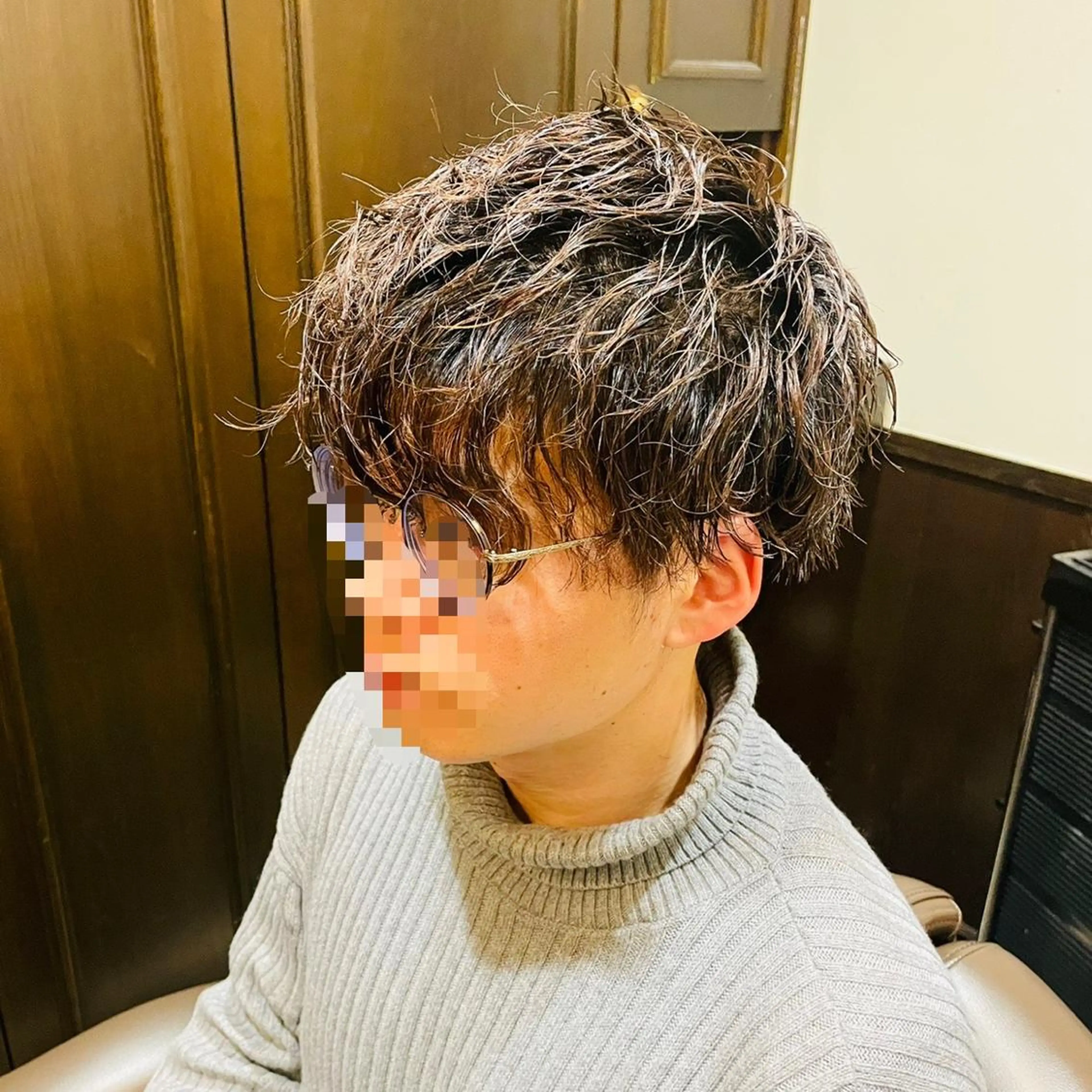 ショート メンズ premium barber表参道店所属・新田 梨乃のヘアスタイル
