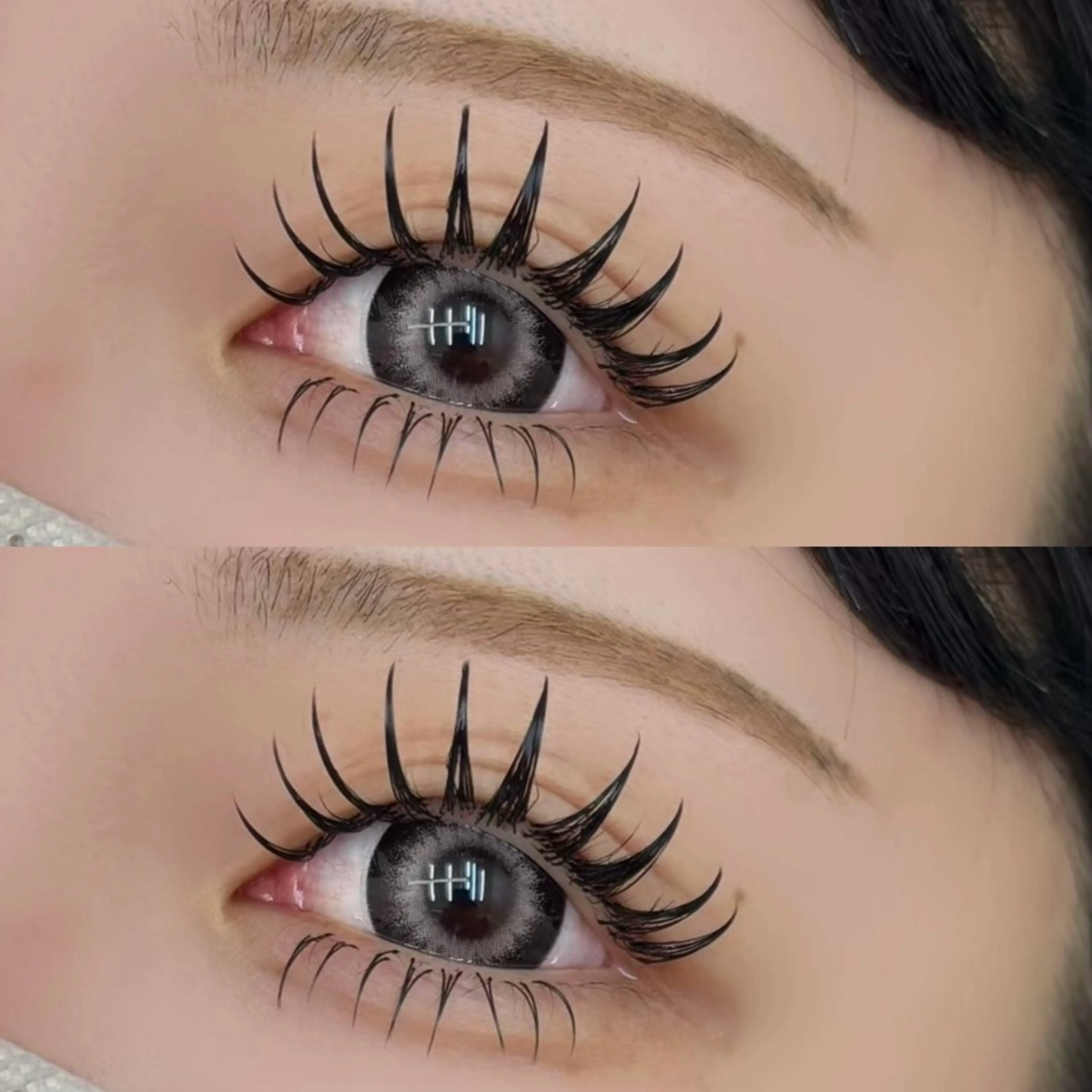 マツエク・マツパ バインドロック マツエク ♥️JiJi ♥️のマツエク・マツパデザイン