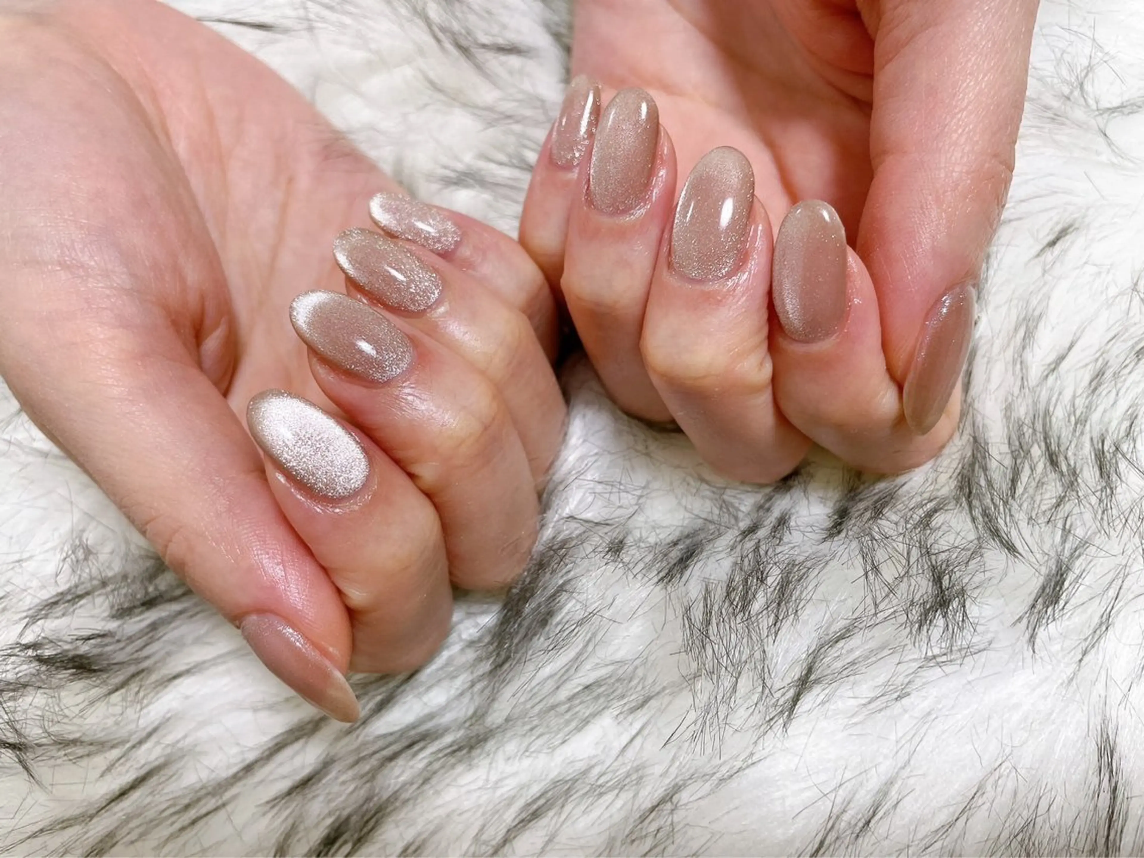 ネイル ジェルネイル キラキラネイル 韓国ネイル マグネットネイル メンズネイル kiki nail たまプラーザのネイルデザイン