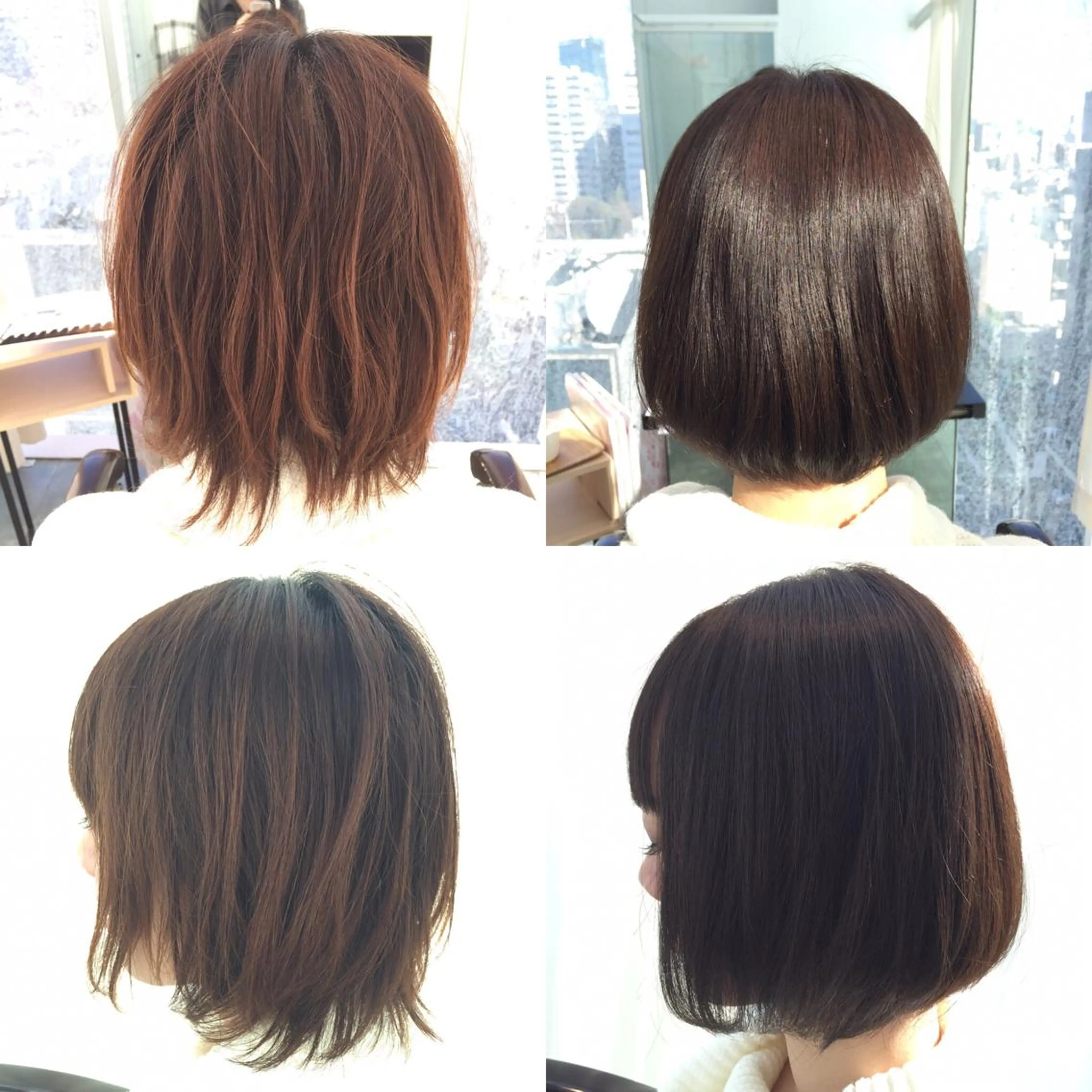 ショート ミディアム カラー ショートボブ ボブ ショートヘア Re:ta KANZOのヘアスタイル