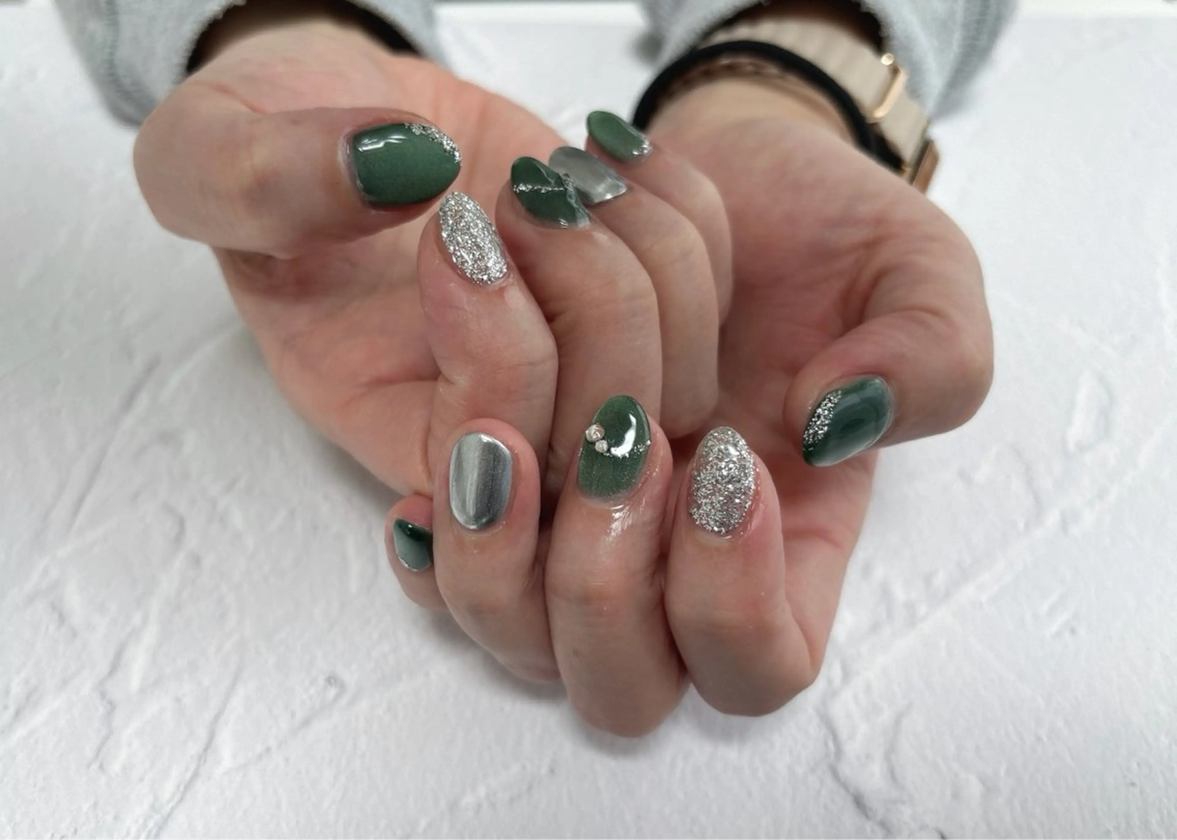 ネイル 愛川町 あんすりうむのネイルデザイン