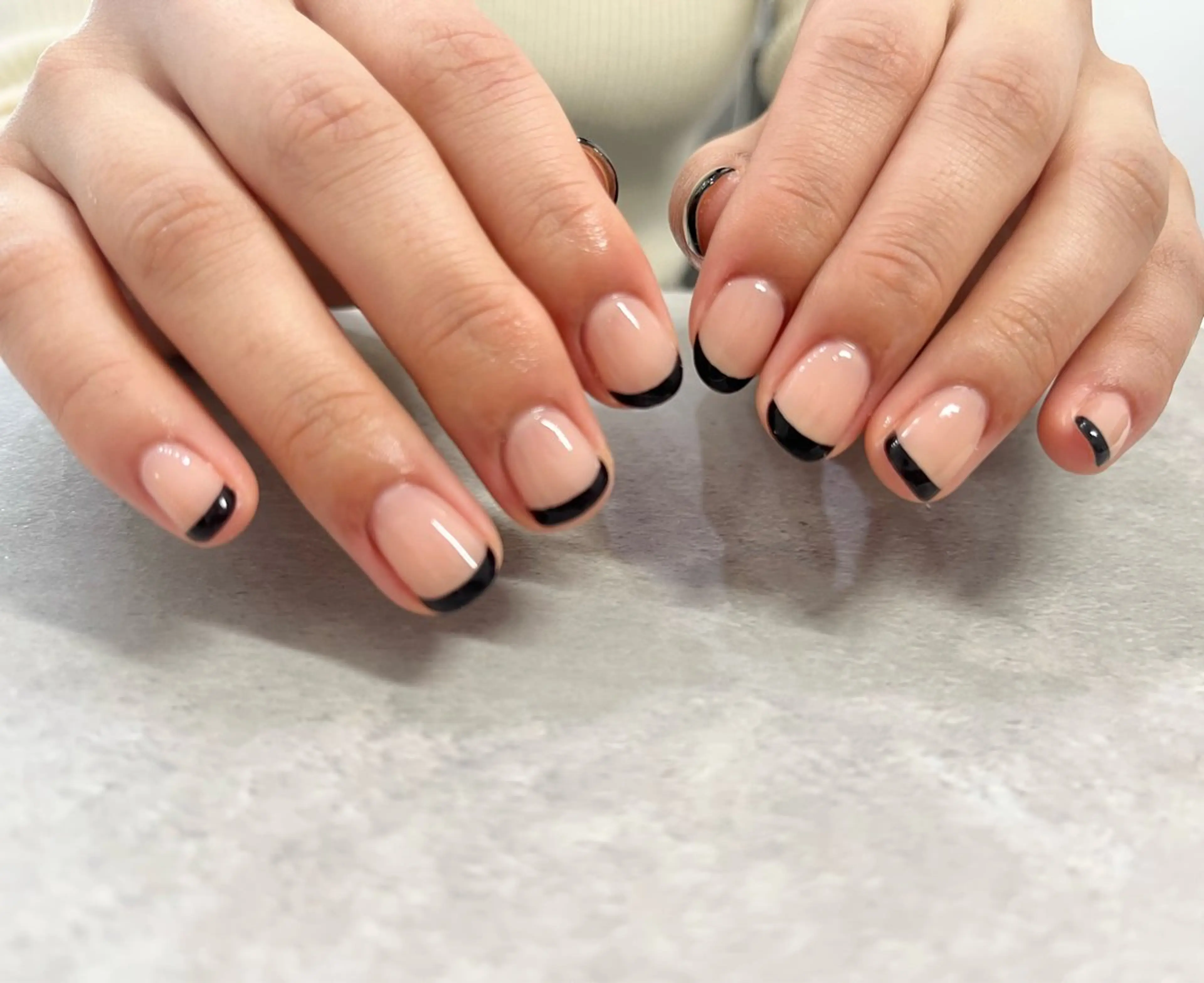 ネイル フレンチネイル Ray. Maayaのネイルデザイン