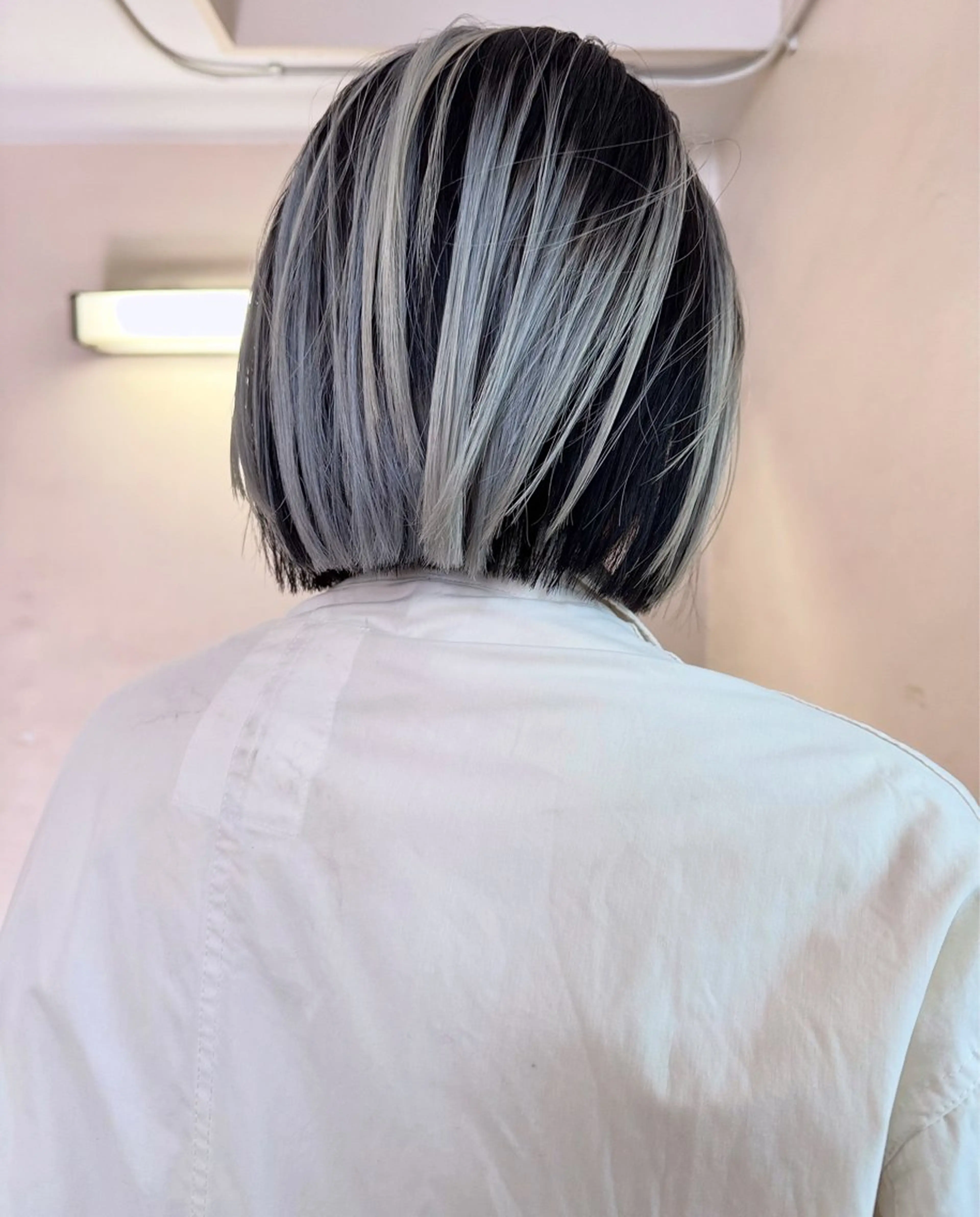 ショート カラー ヘアアレンジ 丸山渉/パーマ エフェクトブリーチのヘアスタイル