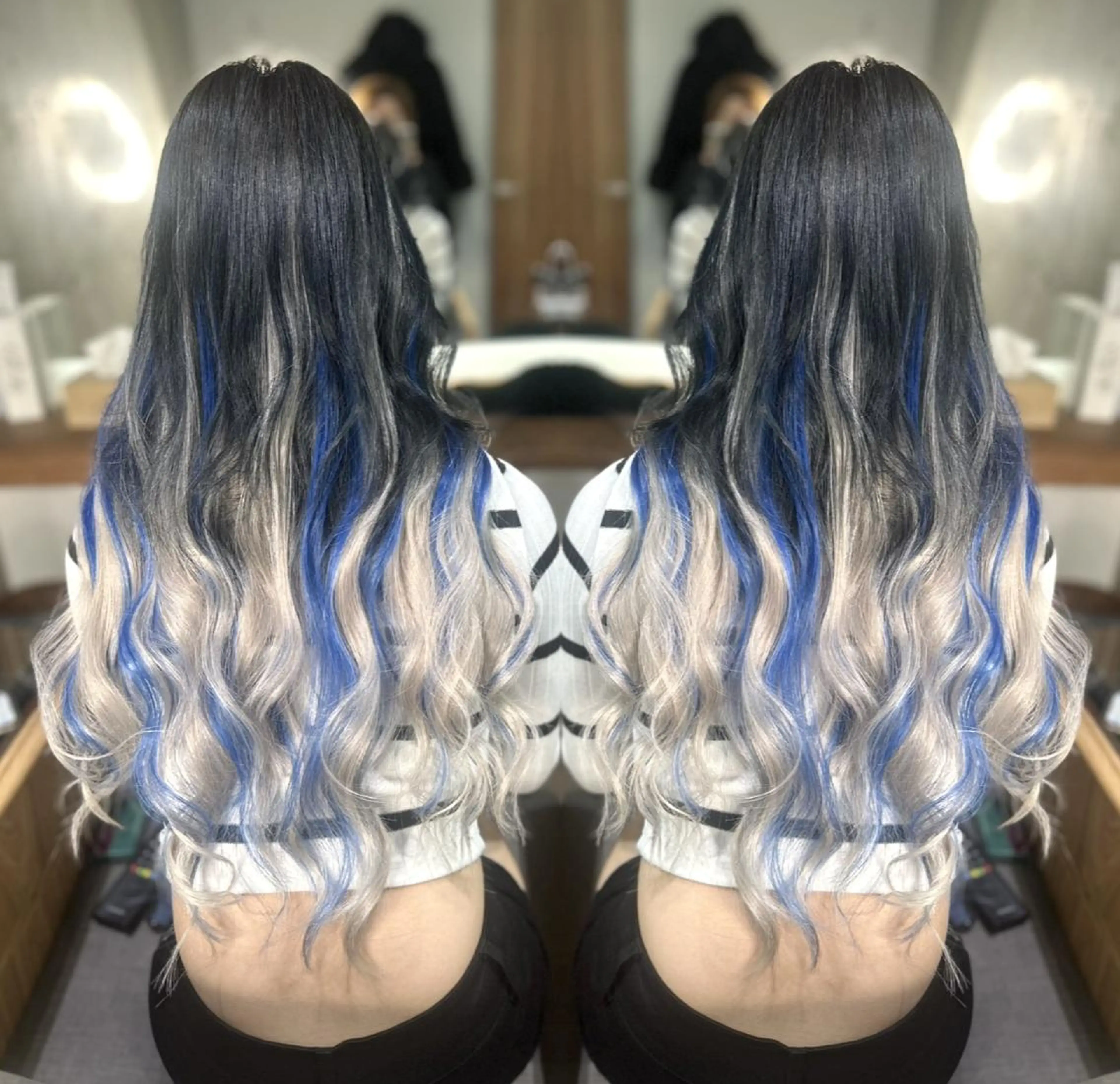 カラー ロング パーマ ヘアアレンジ メンズ 韓国hair特化🩵 人気NO,1👑祐樹のヘアスタイル