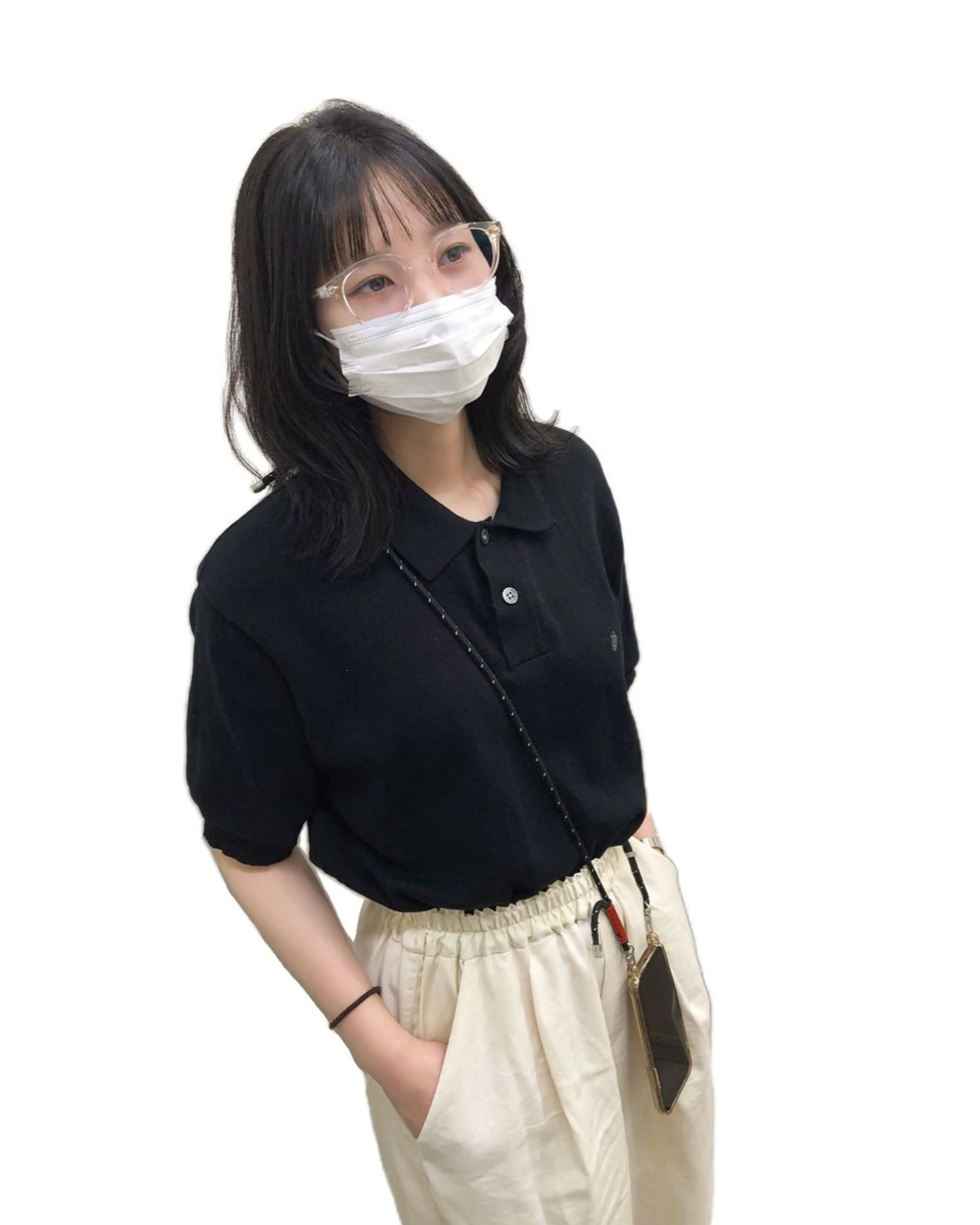 セミロング カラー tocca船橋北口店 ✄ 岩瀬摩美✄のヘアスタイル