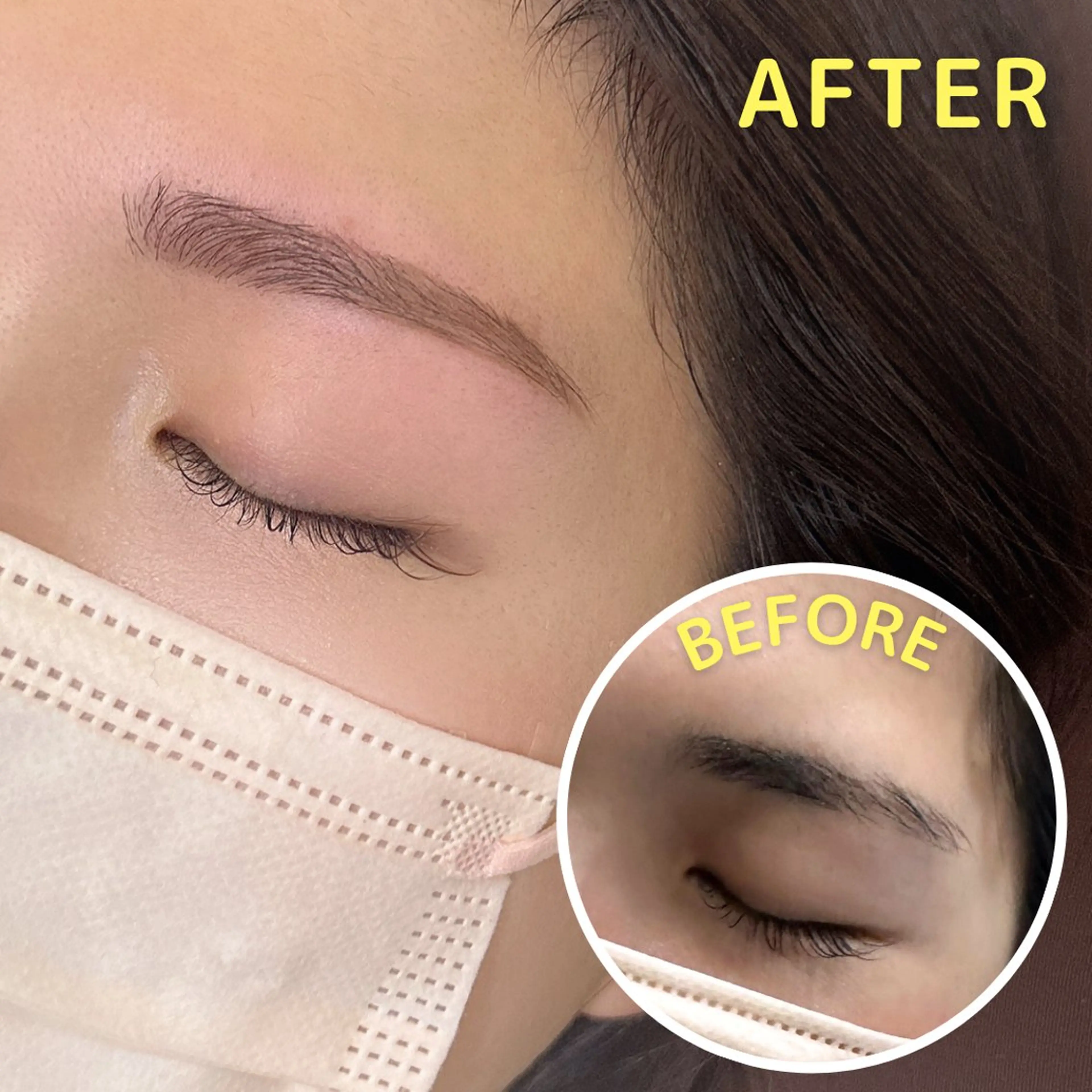 アイブロウ ワックス脱毛 眉カット その他(アイブロウ) HAIR&MAKE POSH 日暮里のネイルデザイン