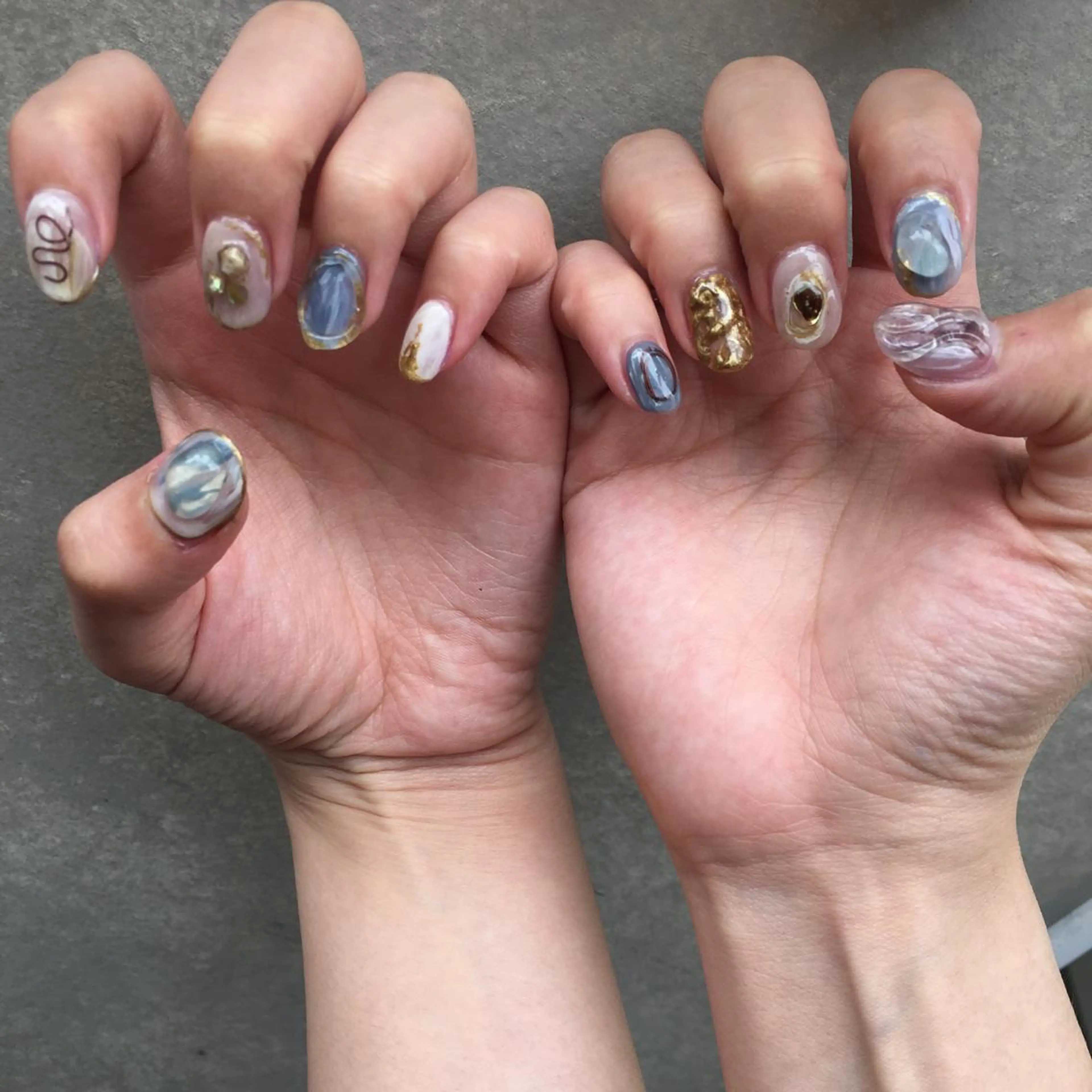 ネイル 【似合わせ提案】鈴木 舞のネイルデザイン