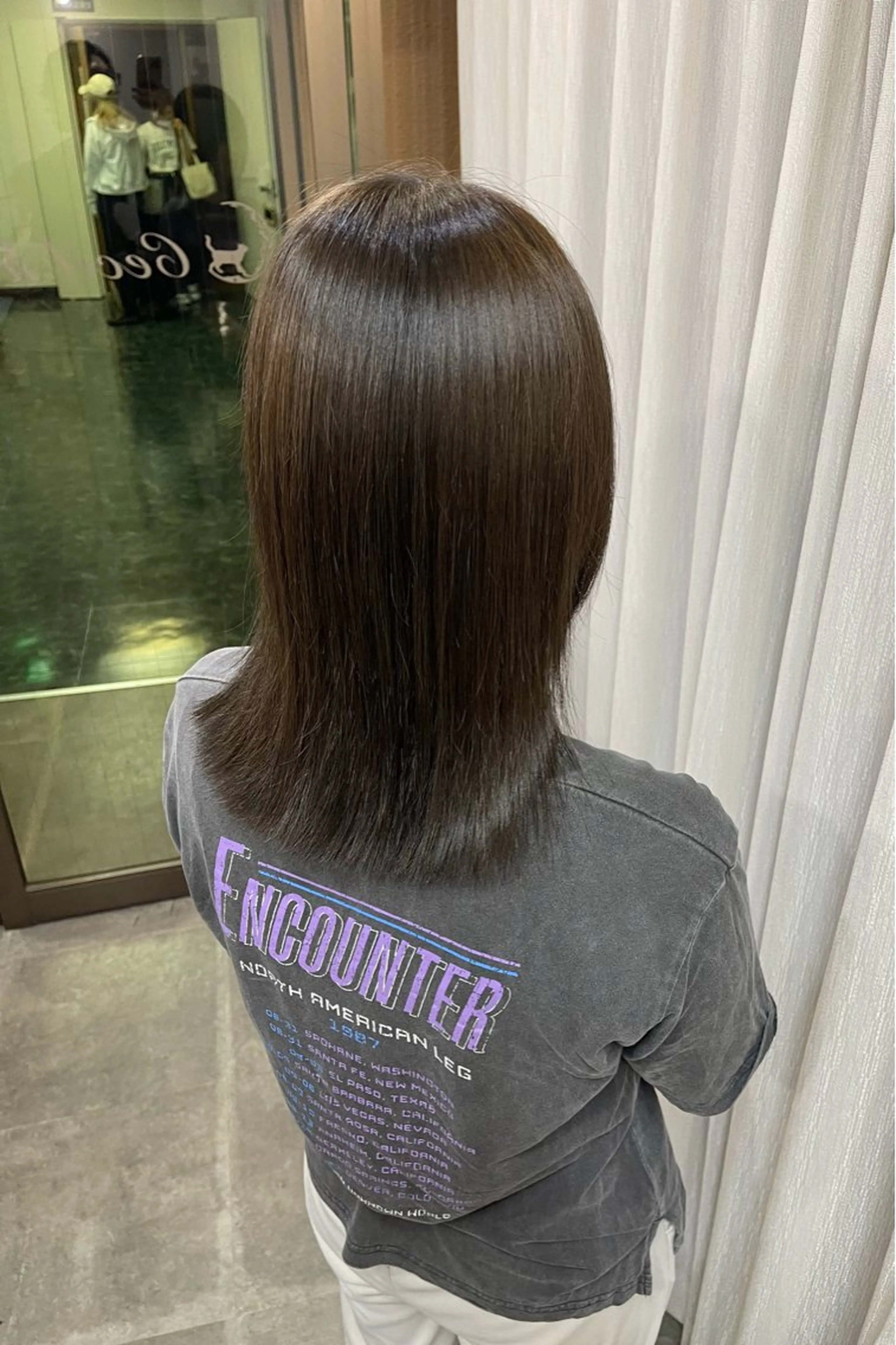 ミディアム カラー ブリーチ ケアブリーチ デザインカラー ダブルカラー 髪質改善 ヘアカラー SOYON西大寺店所属・ダブルカラー/ 髪質改善💎安藤のヘアスタイル