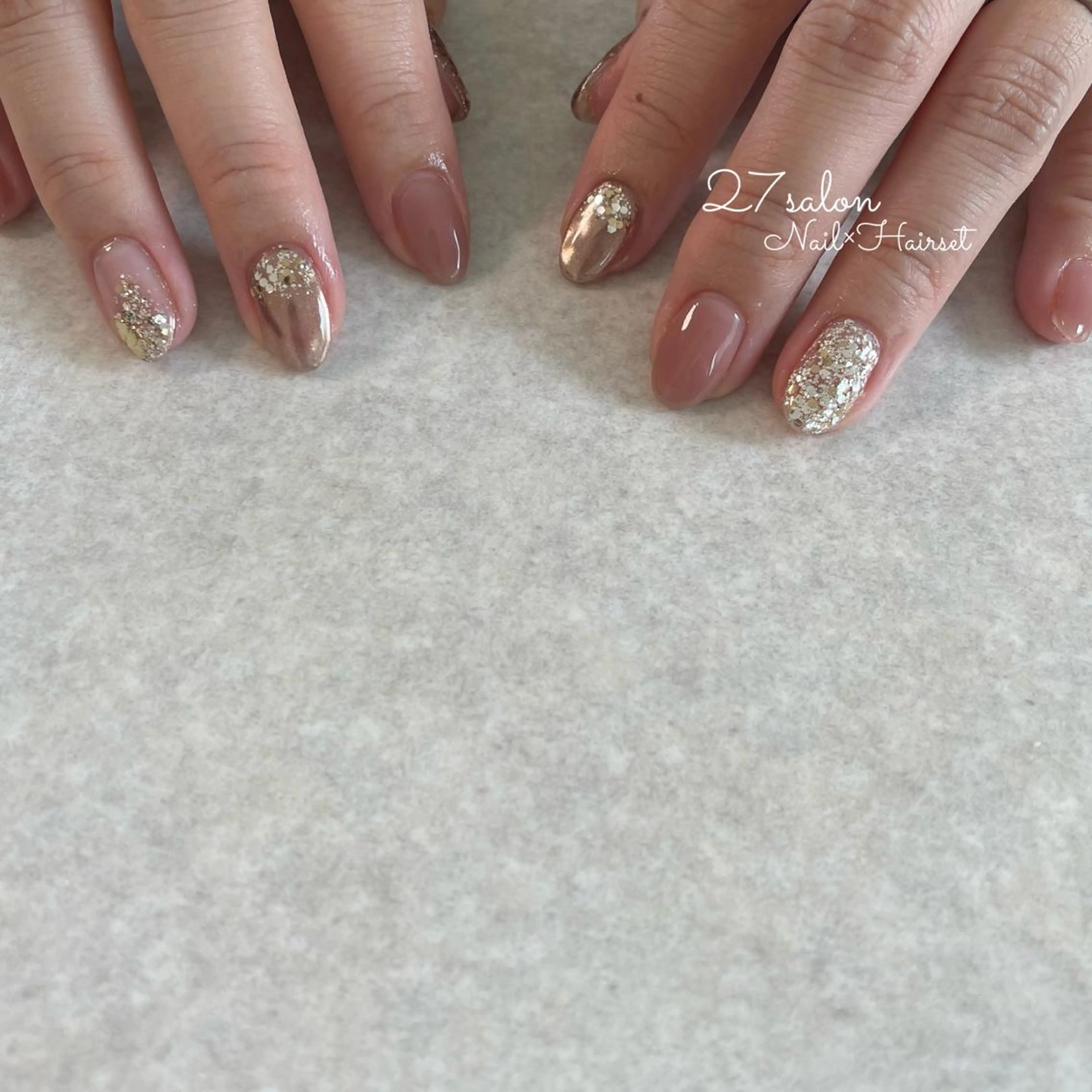 ネイル ニュアンスネイル 27salon yuinaのネイルデザイン