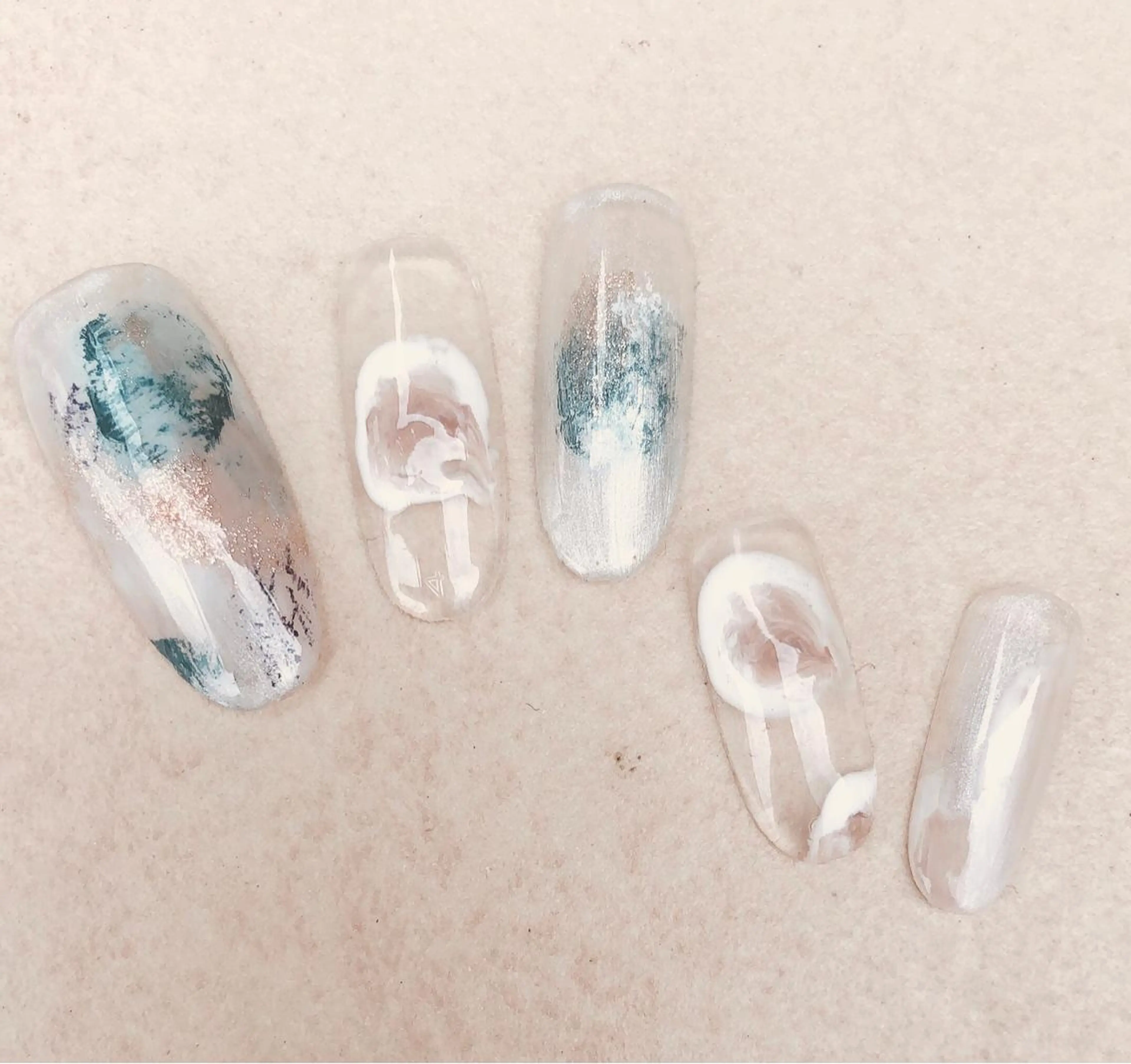 ネイル ハンドネイル nail salon Farbe〜ファルべのネイルデザイン