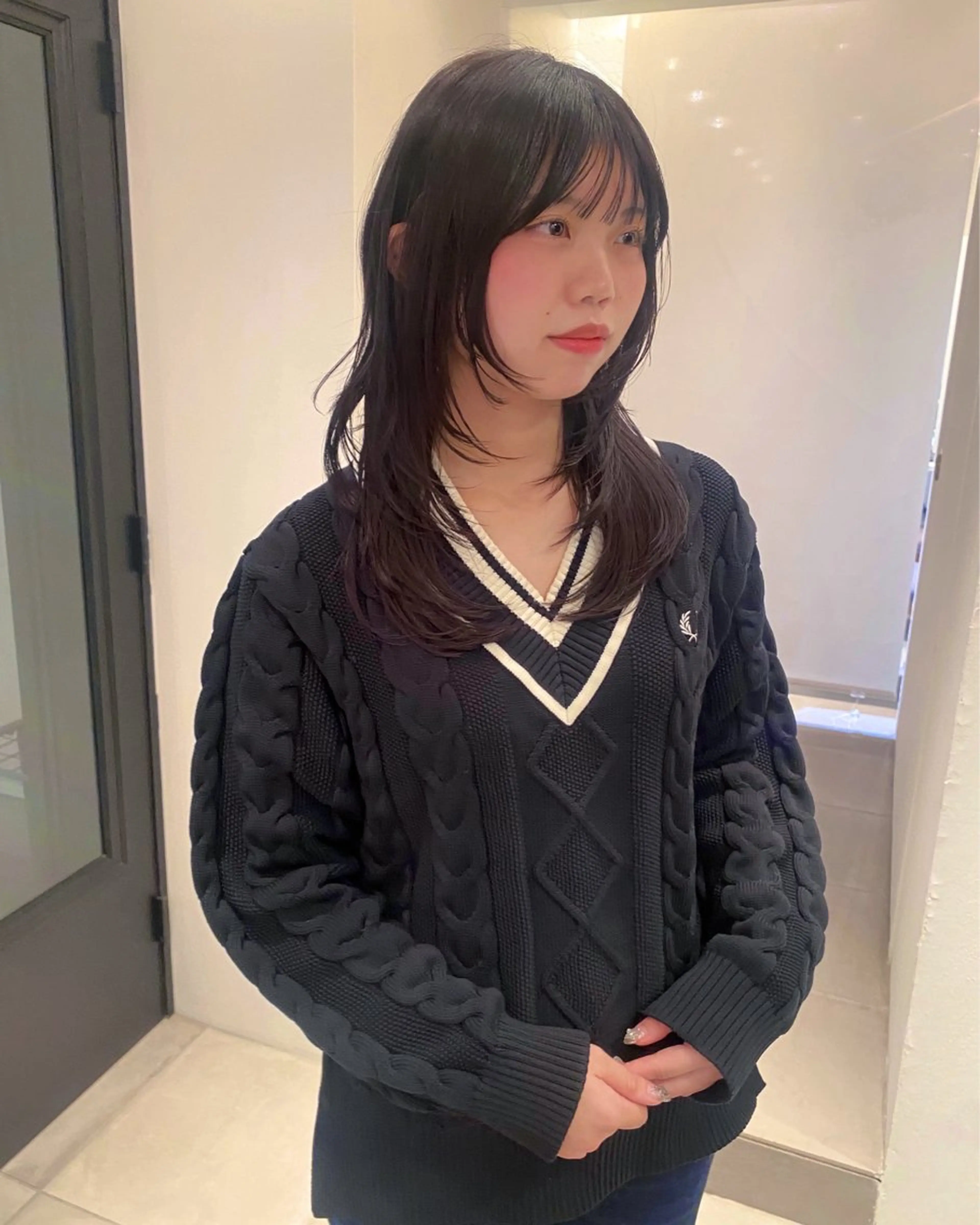 セミロング カラー riria/ボブ /ブラウンカラー🎀のヘアスタイル