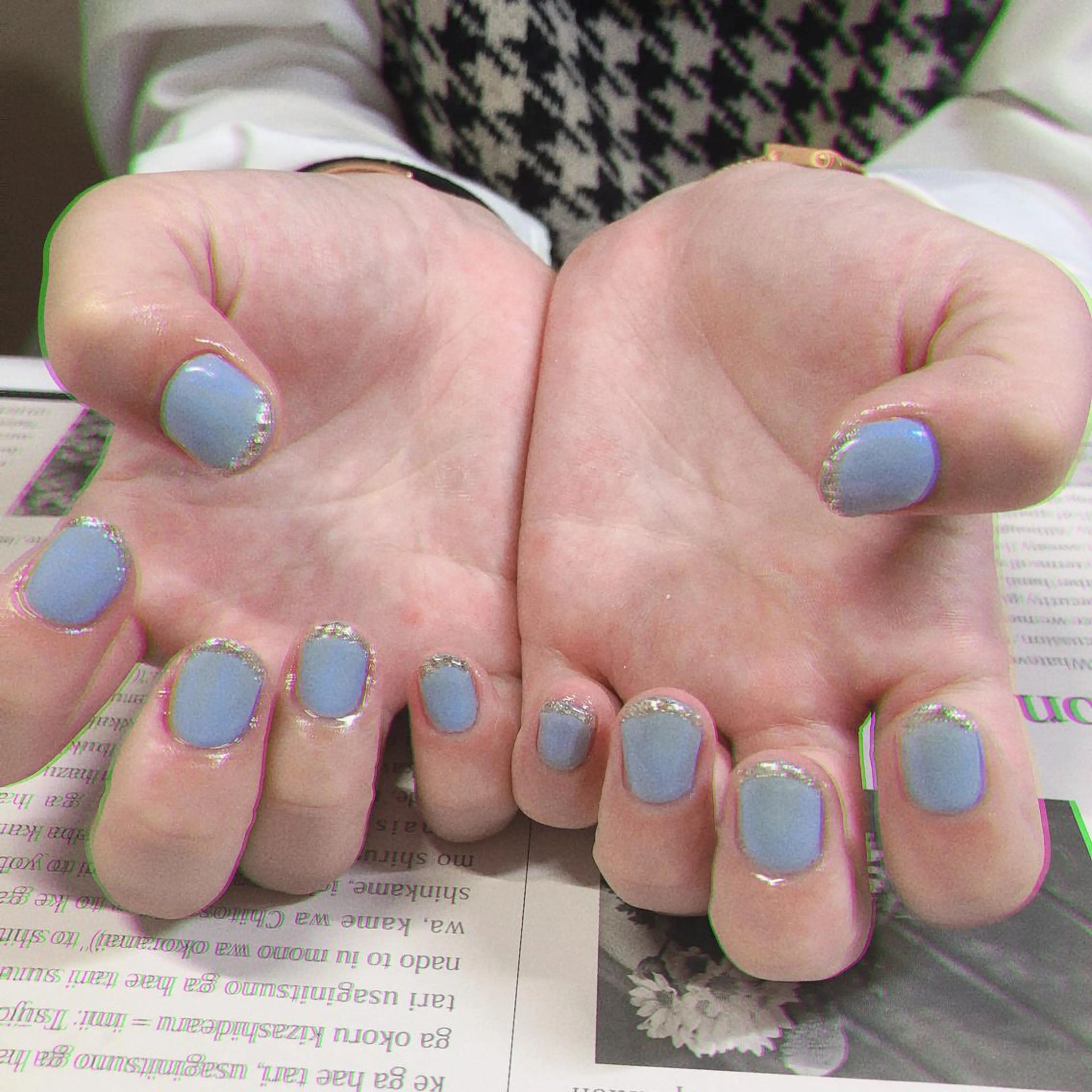 ネイル フレンチネイル 奥園 良恵のネイルデザイン