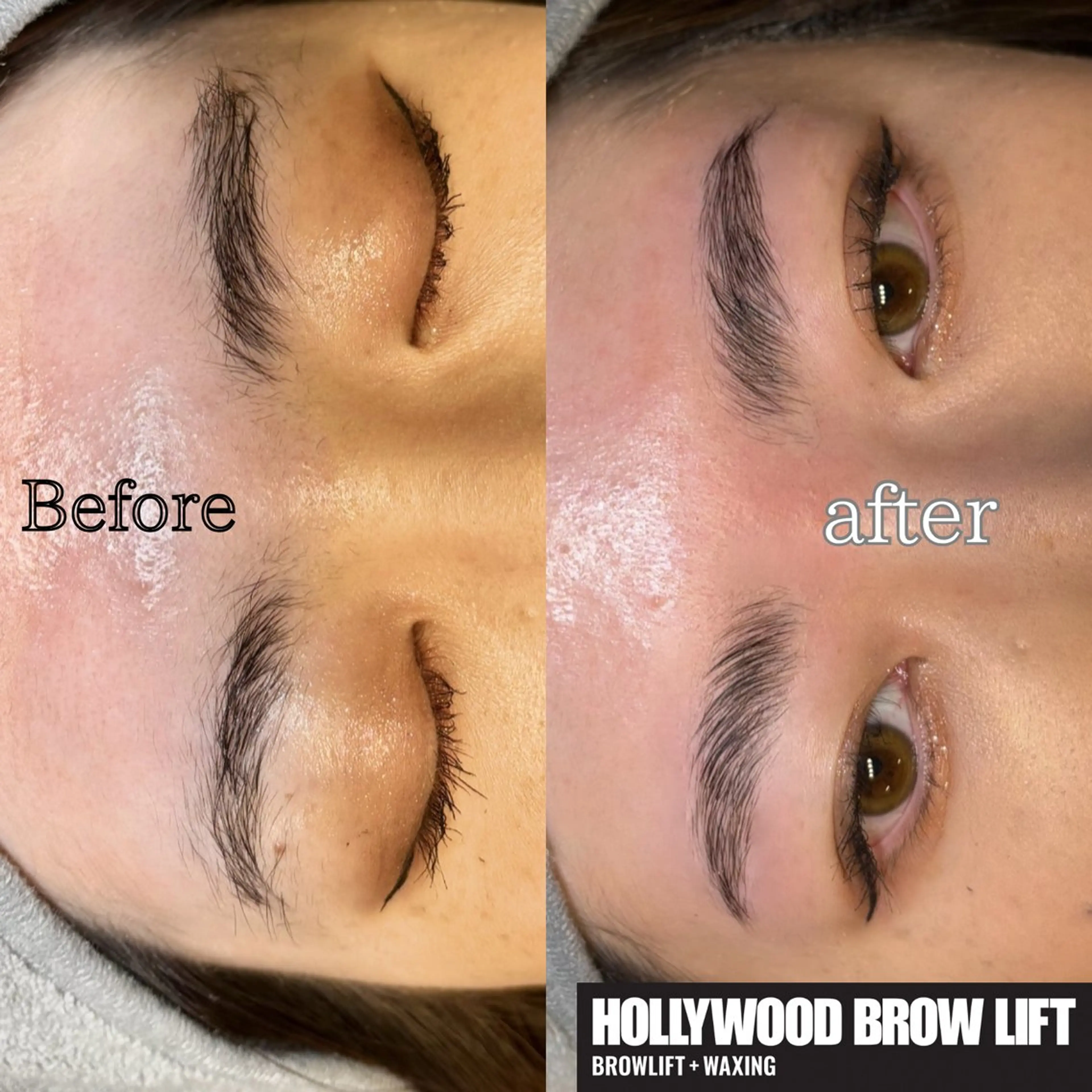 眉癖改善【旧ハリウッドブロウリフト】(眉毛WAX脱毛付き)の写真