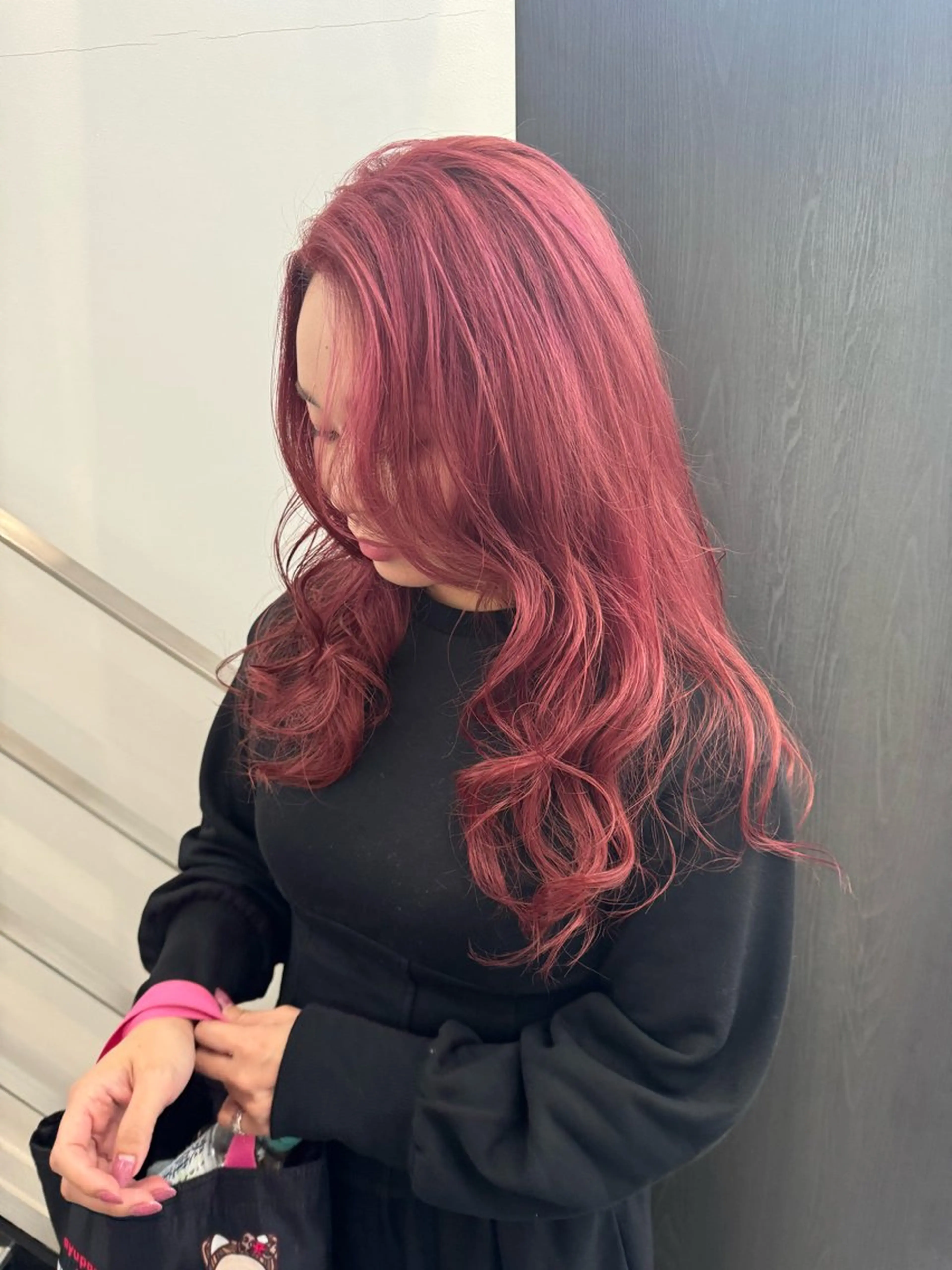 セミロング カラー GO TODAY SHAIRE SALON所属・miu （ミユ）のヘアスタイル