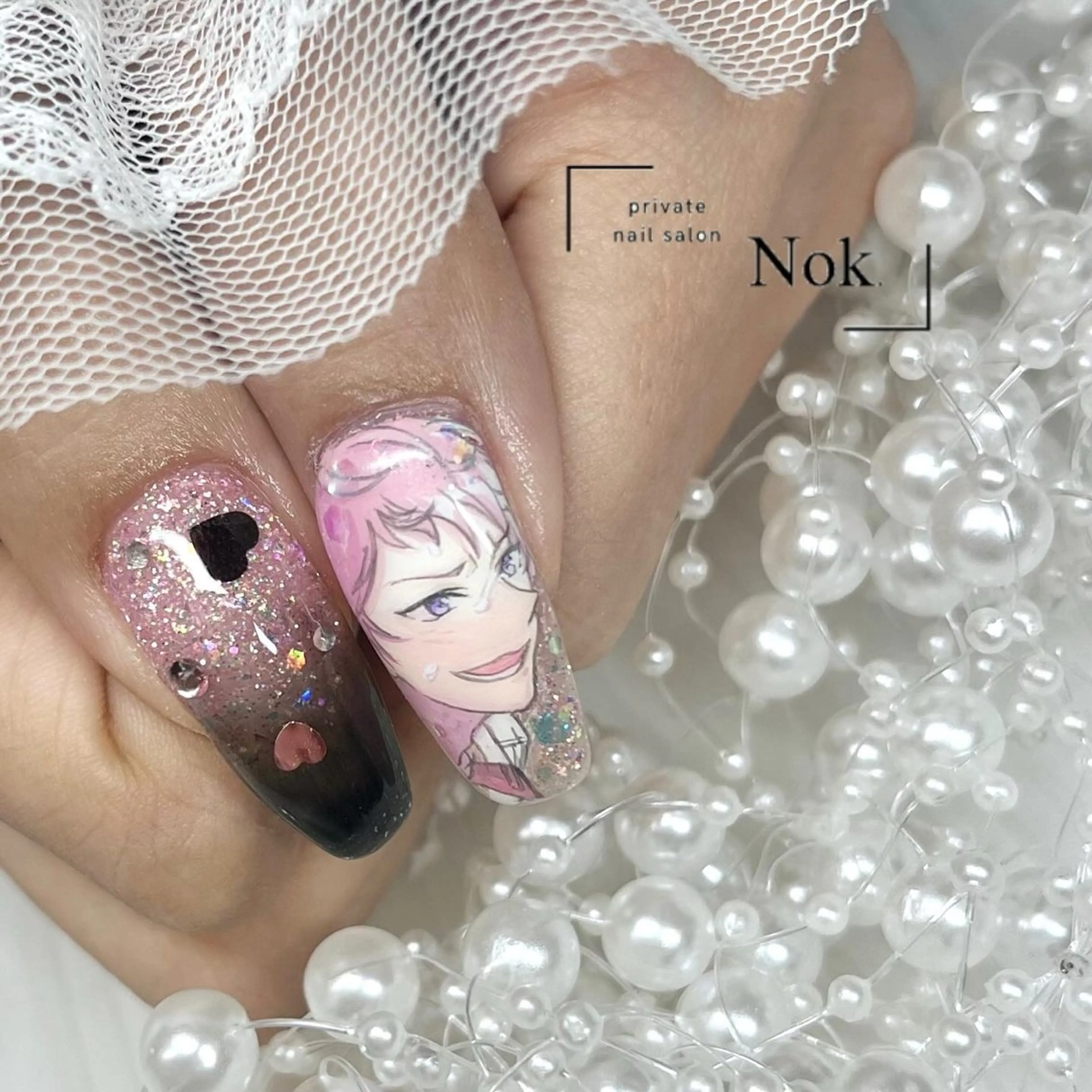 ネイル ハンドネイル 池袋痛ネイル Nok. 渡辺のネイルデザイン