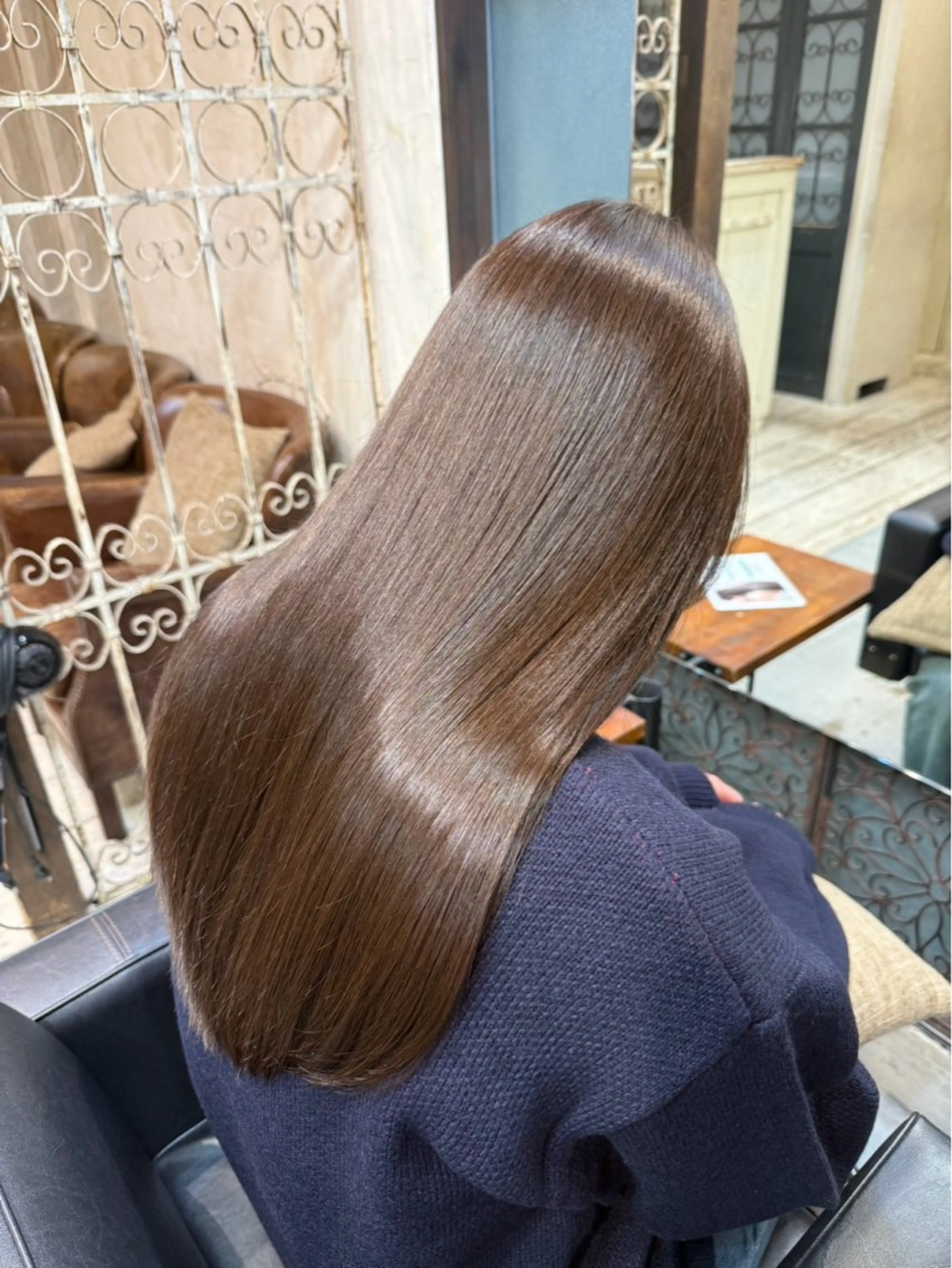 ロング 縮毛矯正 🔔belle表参道 /縮毛矯正 ようこのヘアスタイル