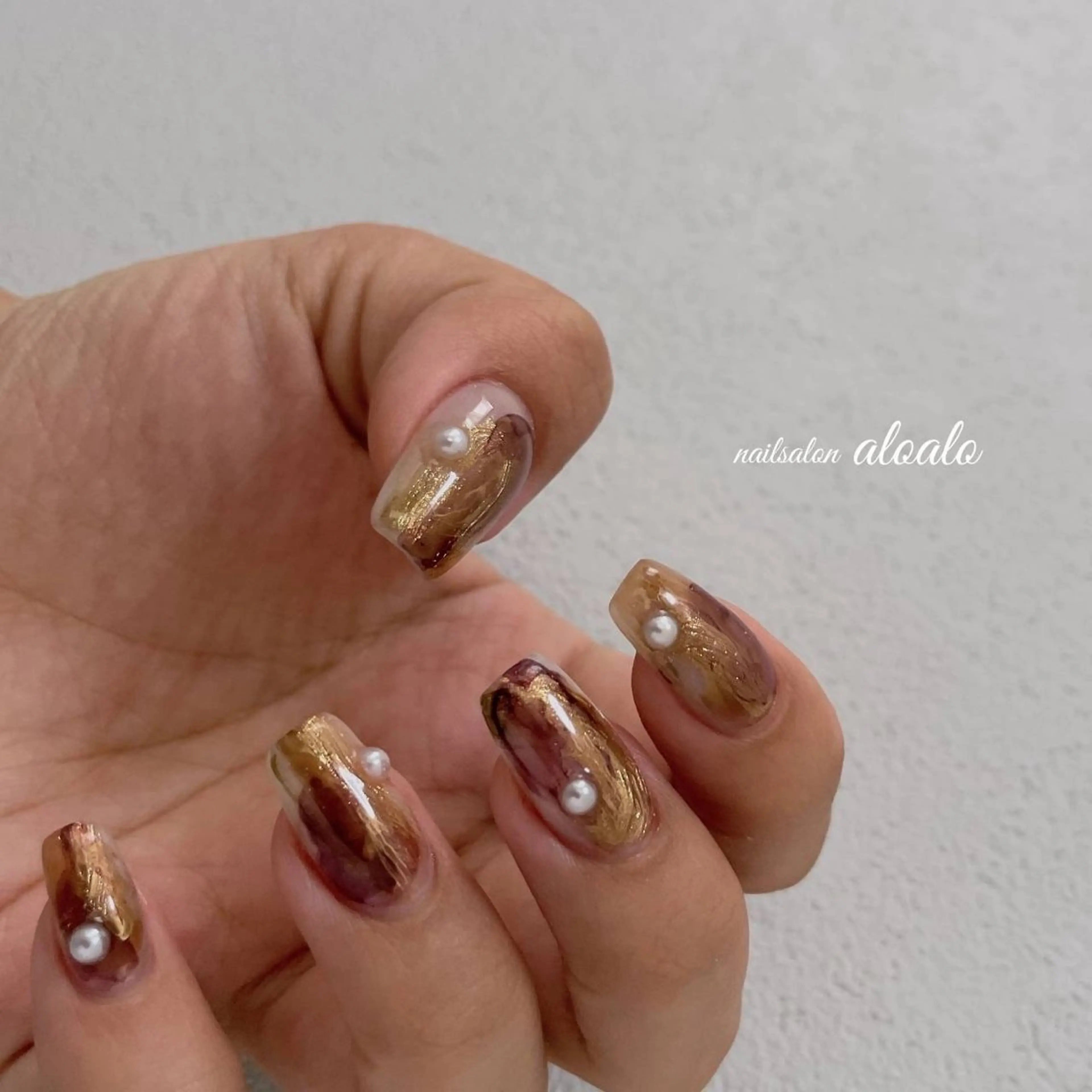 ネイル nail salon  aloalo所属・Nailist Ayaのネイルデザイン