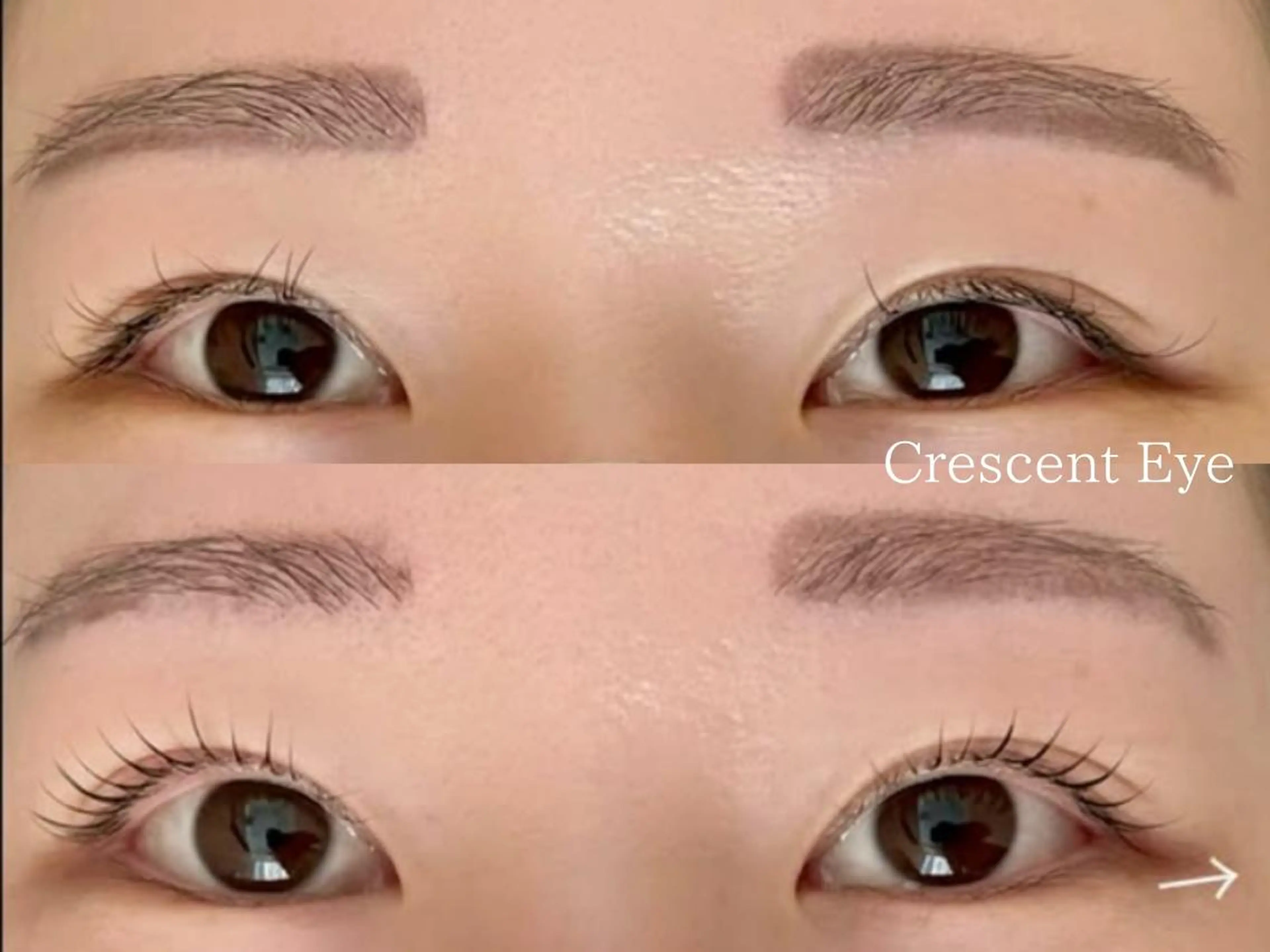 アイブロウ Crescent Eye 吉祥寺 2号のマツエク・マツパデザイン