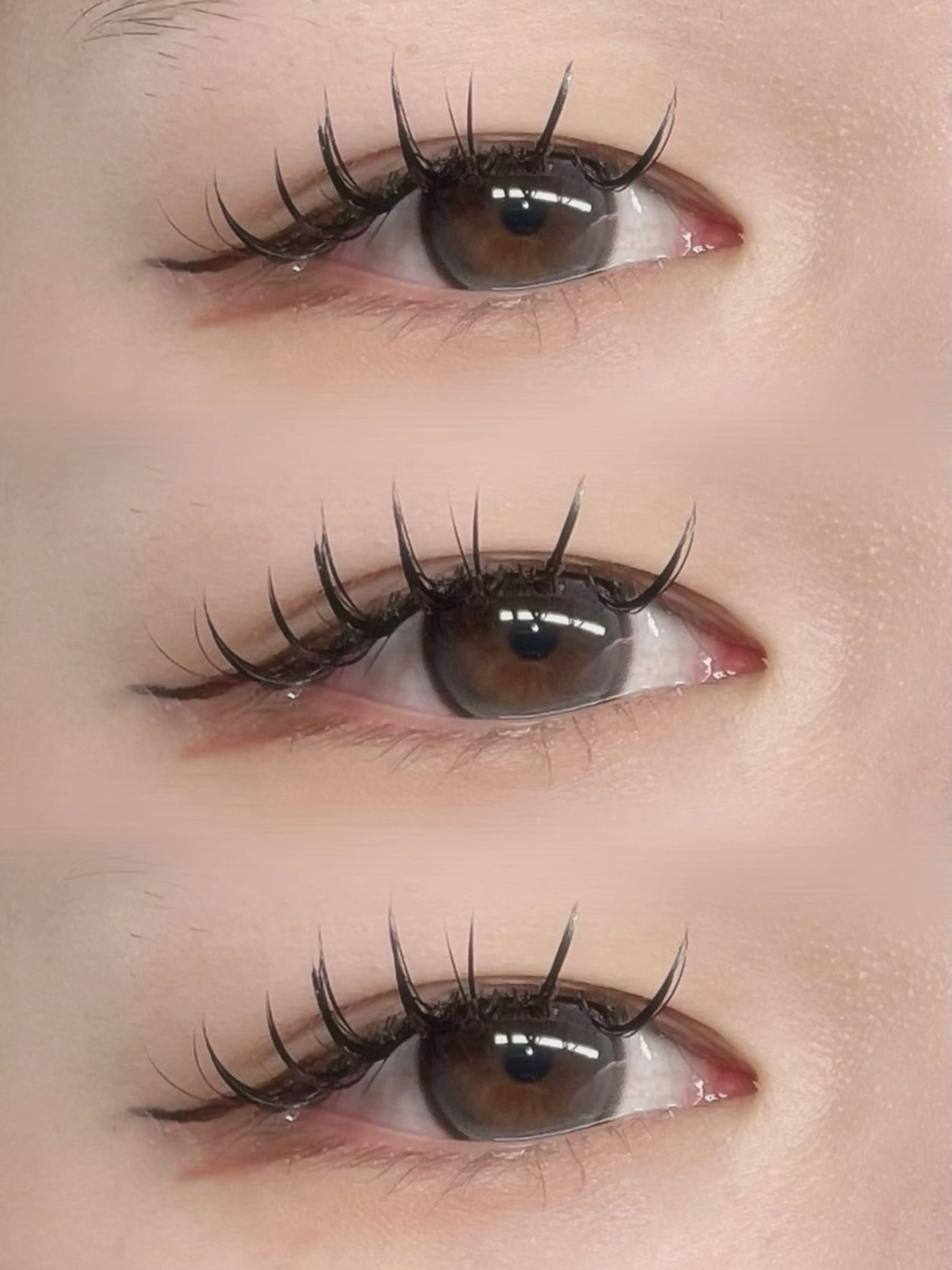 ダブルフラットラッシュ80~100本の写真