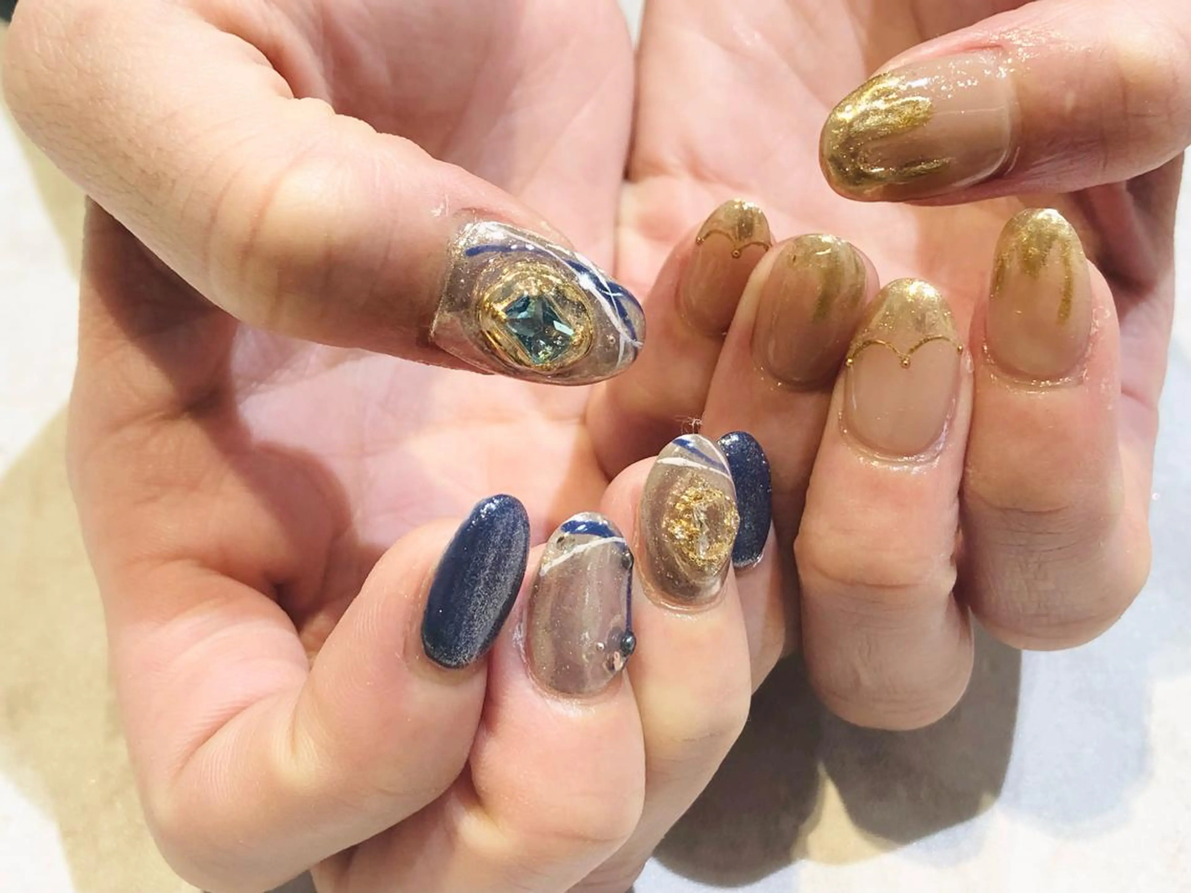 ネイル 舞田 苑香のネイルデザイン