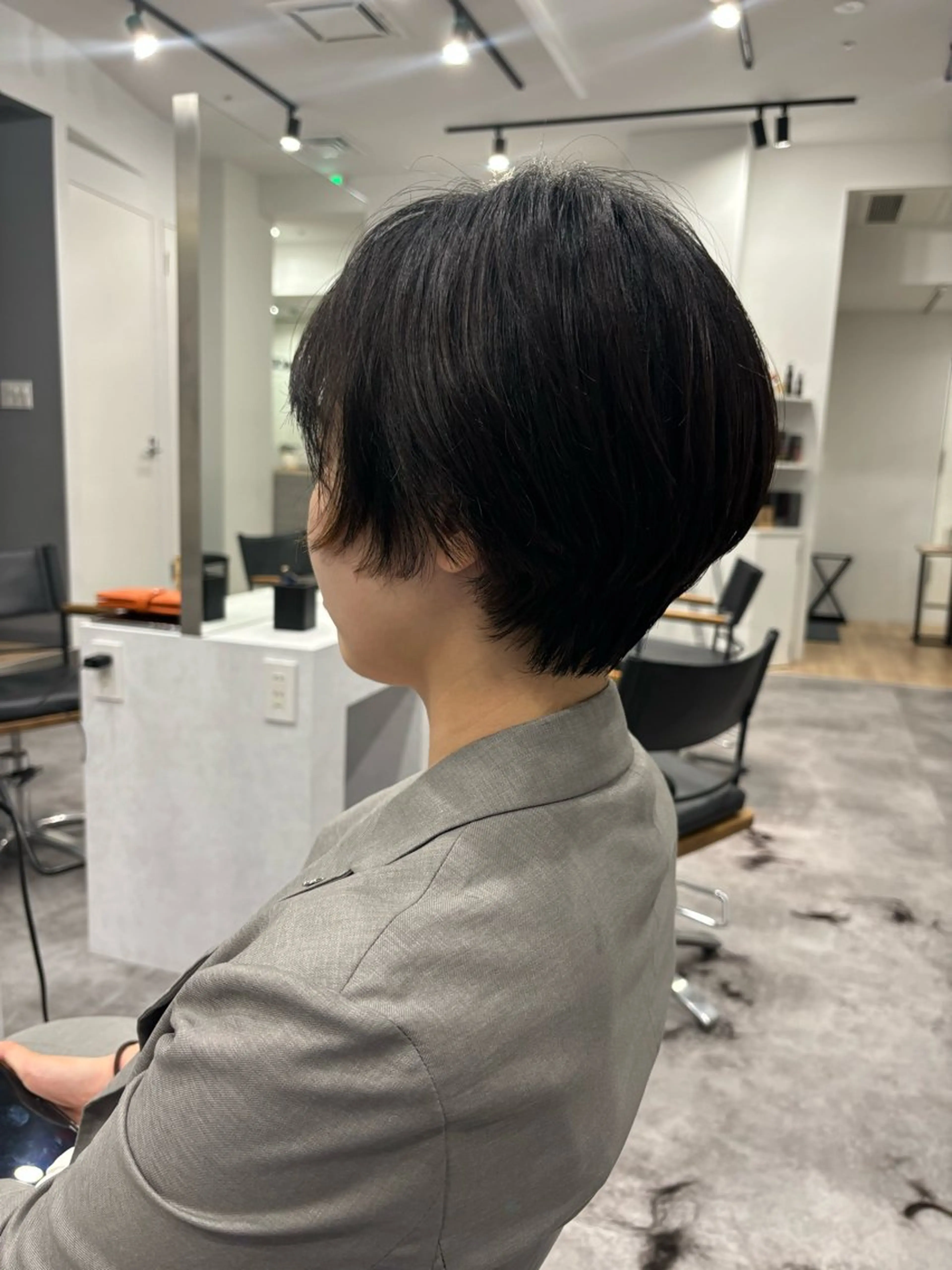 ショート カラー ヘアアレンジ レイヤー/メンズ🥑 マエダアズミ🥑のヘアスタイル